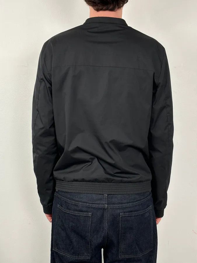 Gucci AW2012 Gucci Black Nylon Floral Lined Bomber Jacket Size US L / EU 52-54 / 3 - 3 Thumbnail