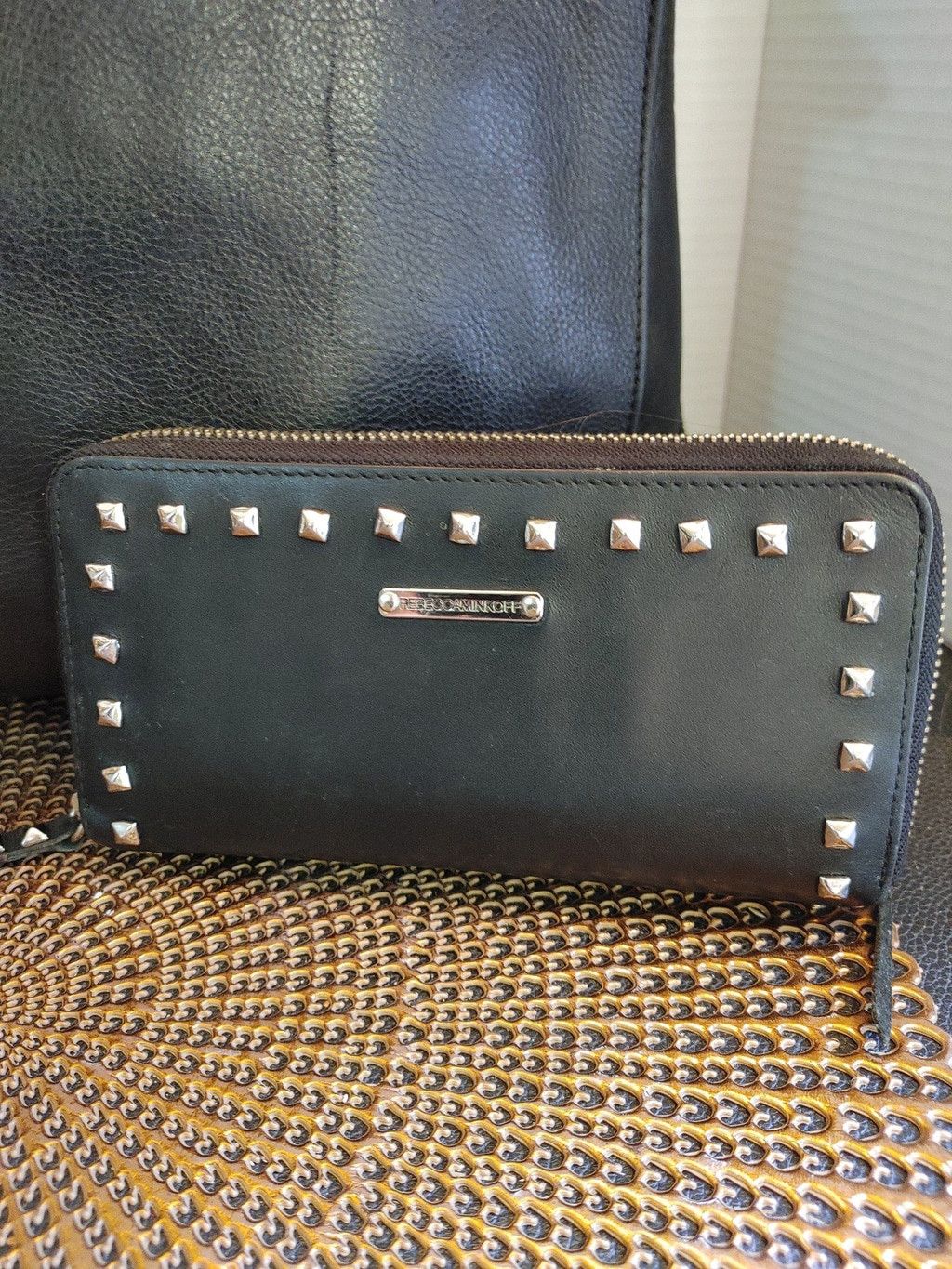 Rebecca Minkoff Rebecca Minkoff Side Zip Regan Leather Tote & Ava Wallet Set Size ONE SIZE - 3 Thumbnail