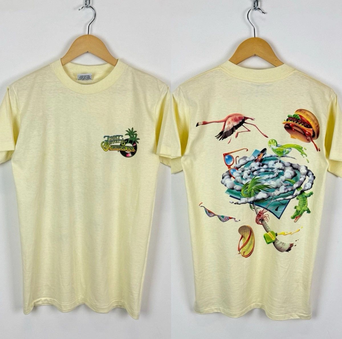 Other Vintage Jimmy Buffett Caribbean Soul T-shirt Top Made in USA Size US M / EU 48-50 / 2 - 1 Thumbnail