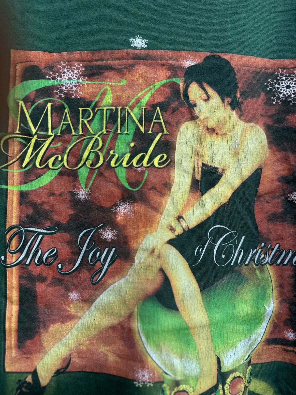 Band Tees Vintage Martina Mcbride Faded Tee Size US L / EU 52-54 / 3 - 2 Thumbnail