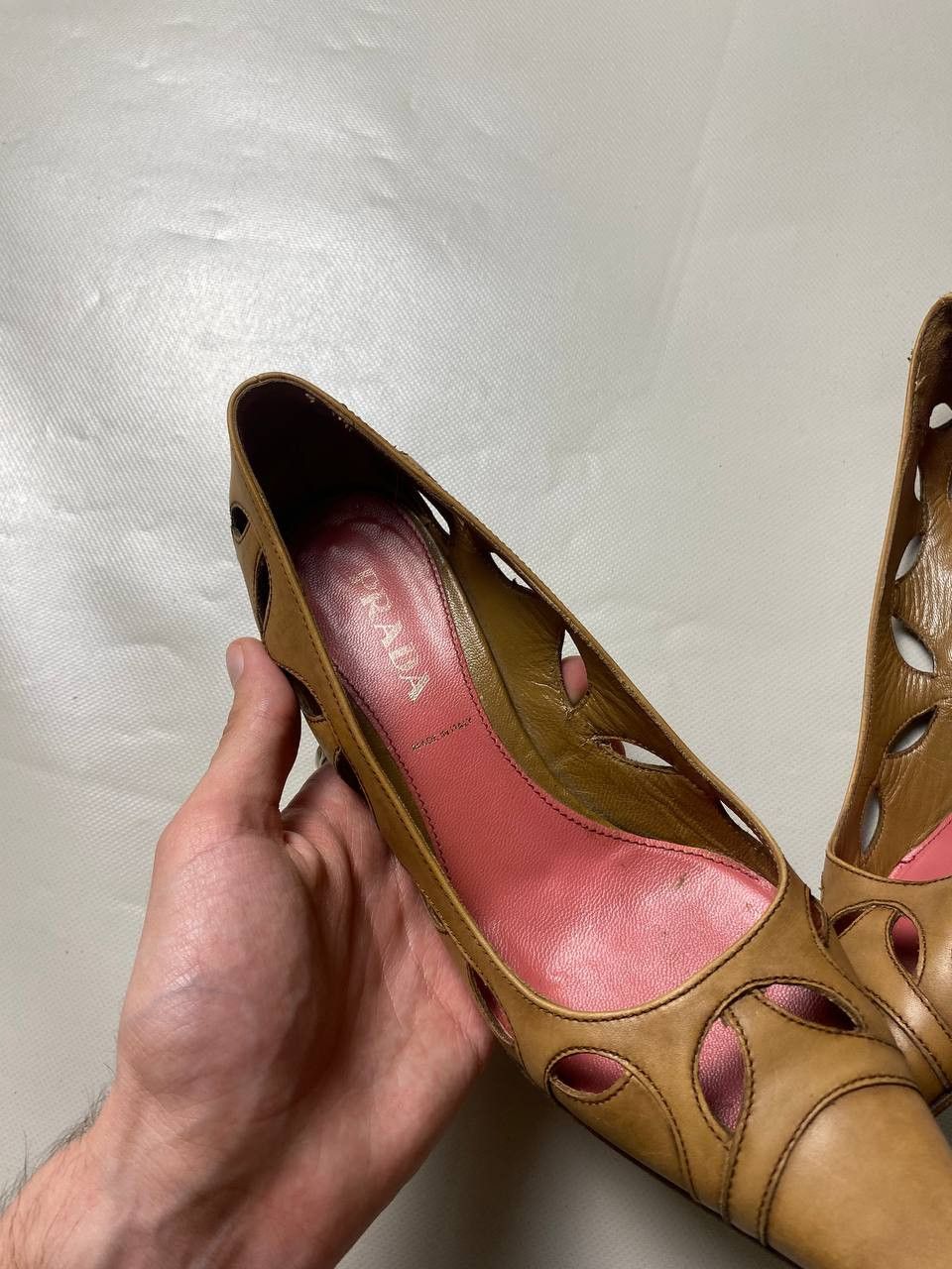 Prada Vintage Prada Heels Size US 5 / IT 35 - 3 Thumbnail