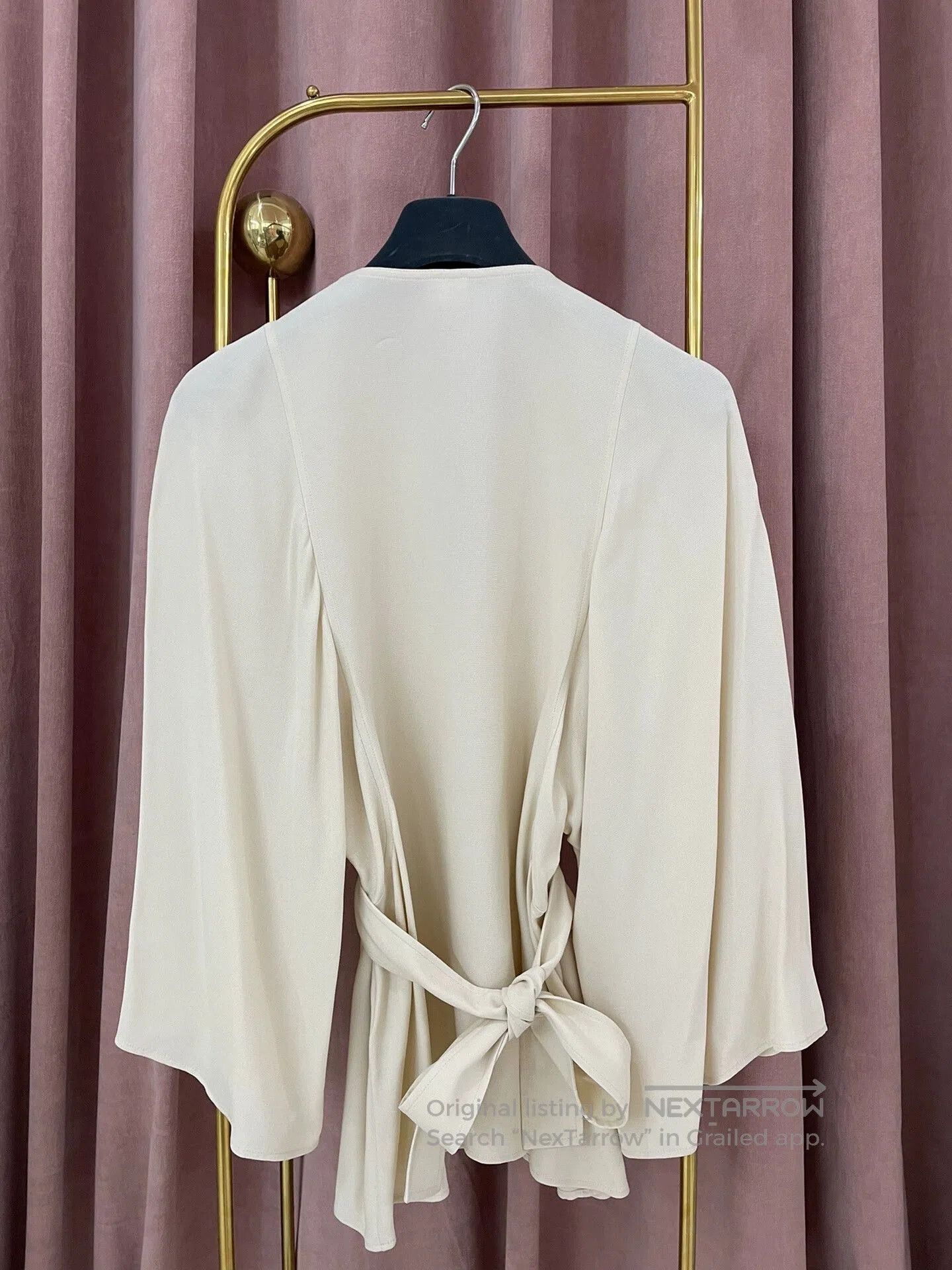 Hermes Hermes Beige Dress Top Size 34. Size XS / US 0-2 / IT 36-38 - 4 Thumbnail