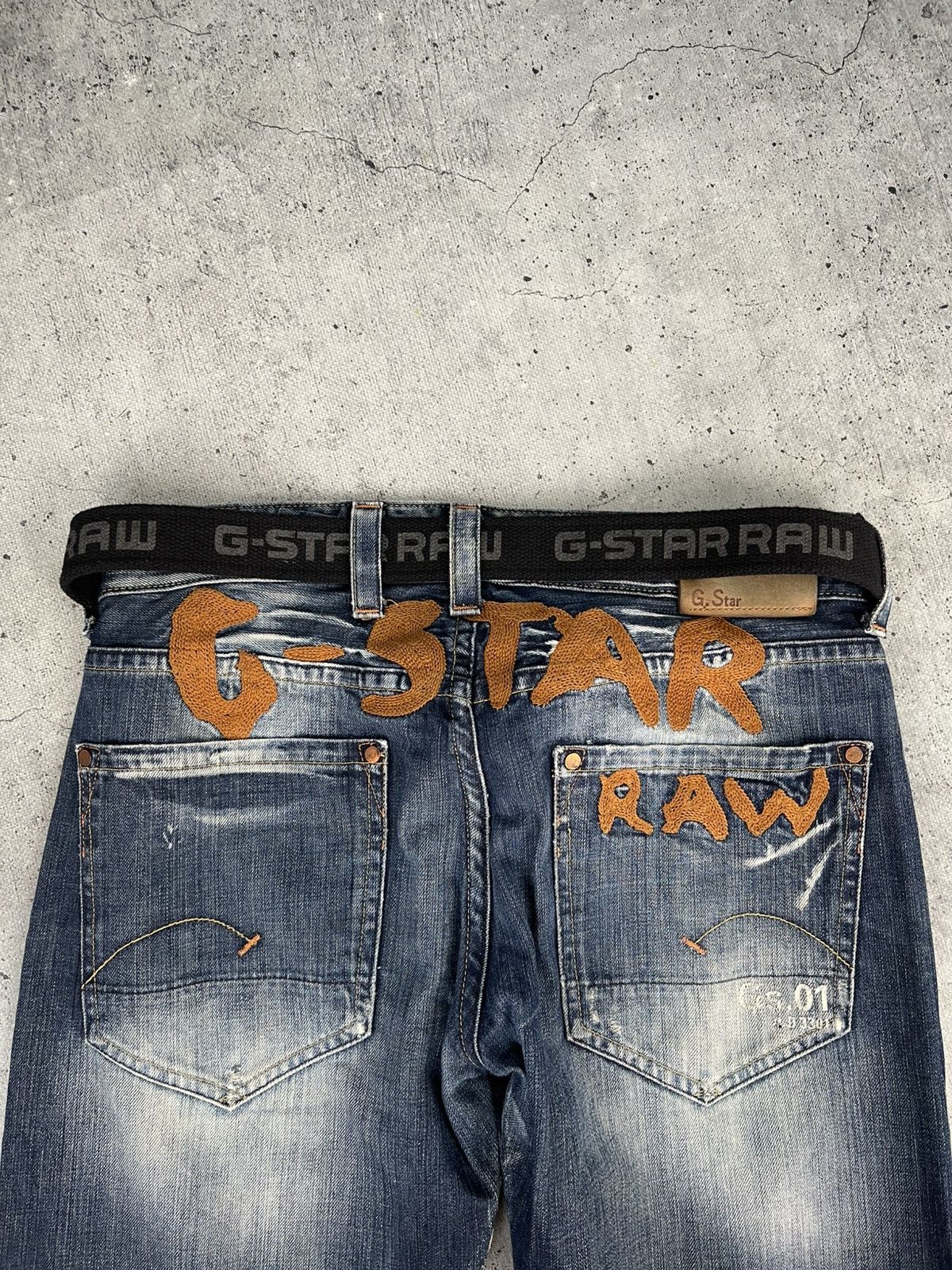 G-Star Vintage G-Star monogram Y2K logo belt Size ONE SIZE - 1 Thumbnail