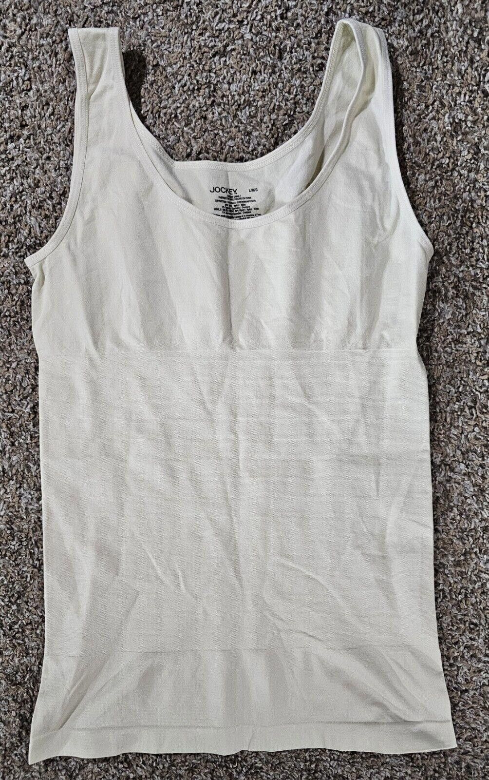 Jockey Jockey Womens Sleeveless Slim Compression Tank Top L Nylon Size L / US 10 / IT 46 - 1 Thumbnail