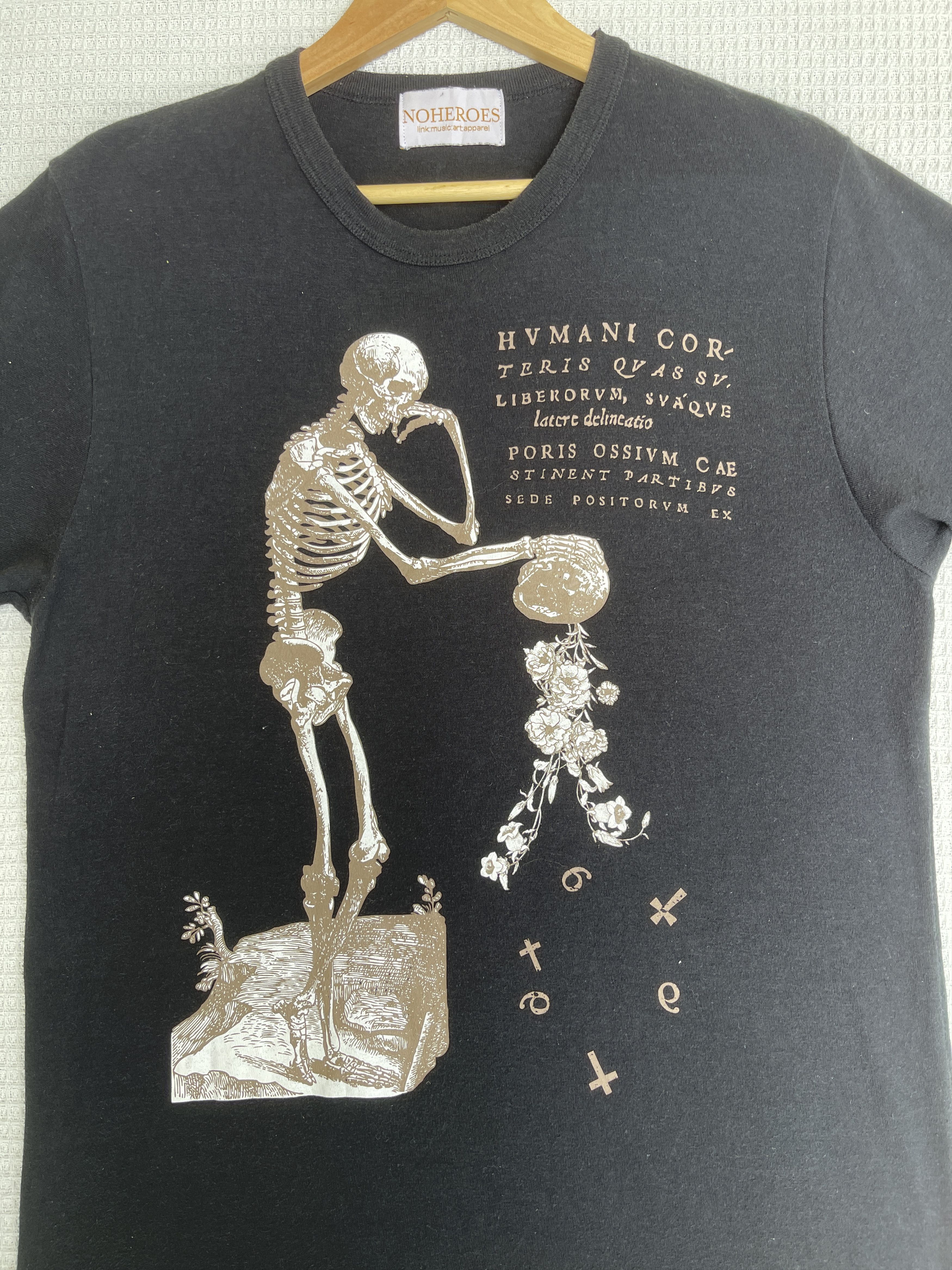 Japanese Brand Last Drop🔥Rare🔥Vintage No Heroes Arts Music T-Shirt Size US M / EU 48-50 / 2 - 7 Thumbnail