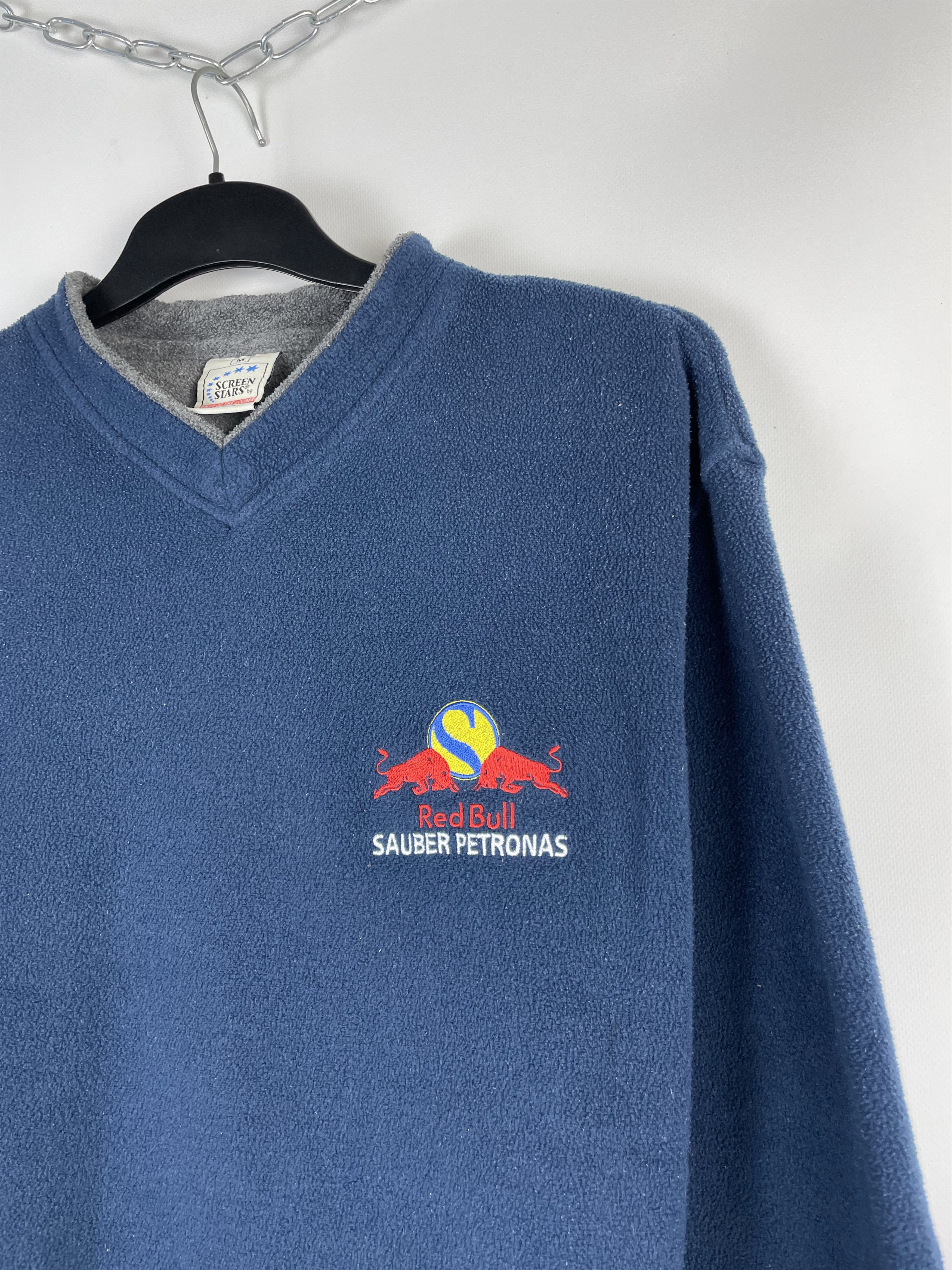 Other Vintage 90s Red Bull Sauber Petronas Fleece Sweatshirt Size US M / EU 48-50 / 2 - 4 Thumbnail