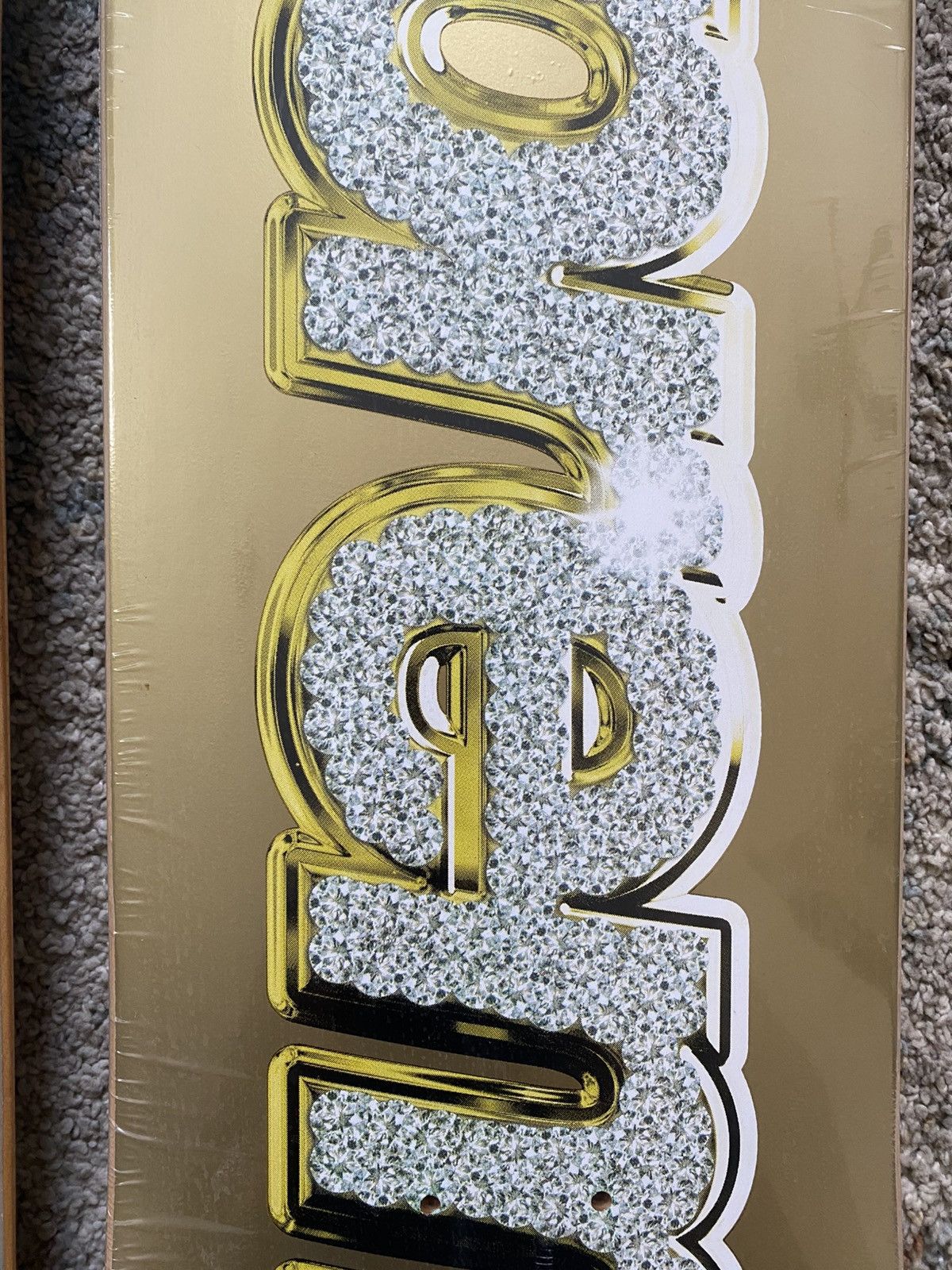 Supreme 2013 Bling Logo Skateboard Deck Set