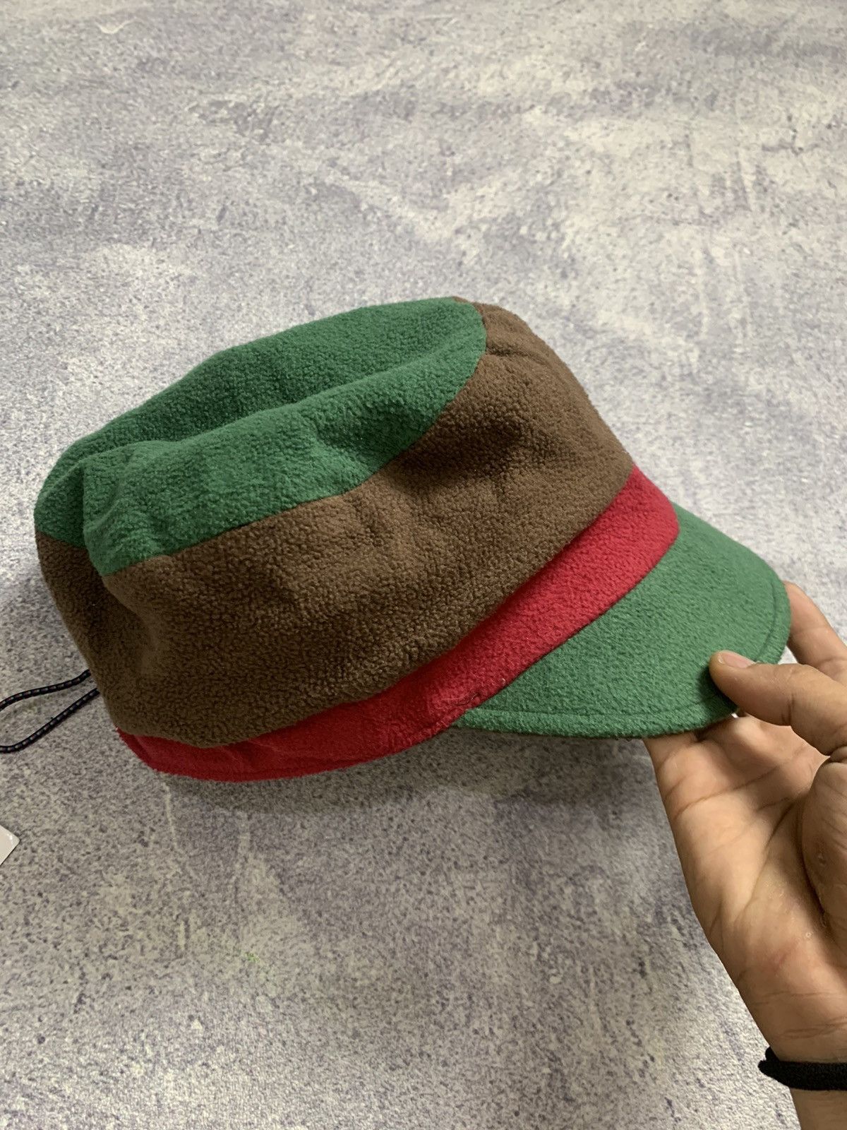 Japanese Brand Rare Colorblock Reversible 'Titicaca' Patrol Caps Size ONE SIZE - 2 Thumbnail