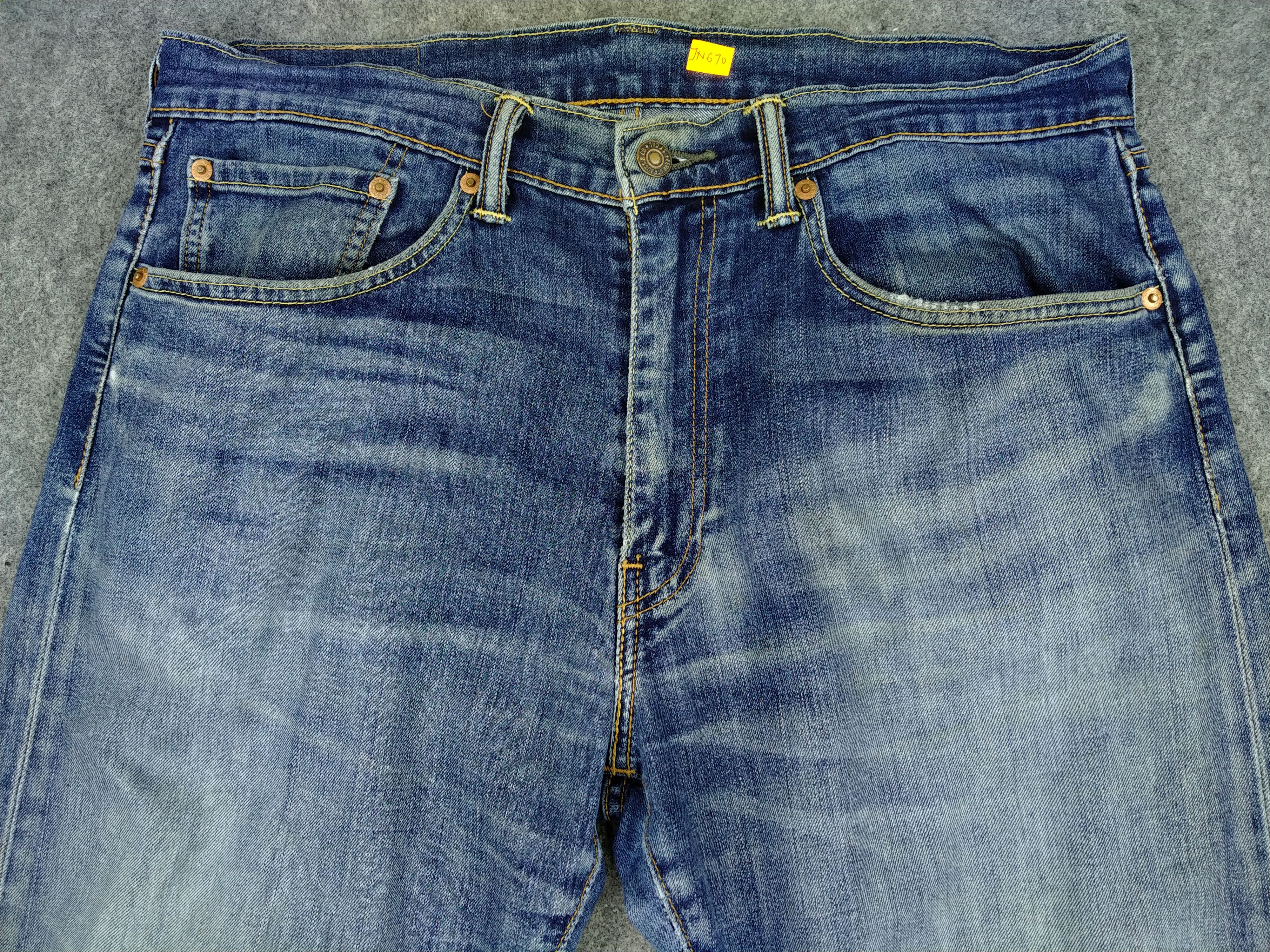 Levi's Vintage Levi's 505 Faded Blue Denim 34 x 29 -JN670 Size US 34 / EU 50 - 3 Thumbnail