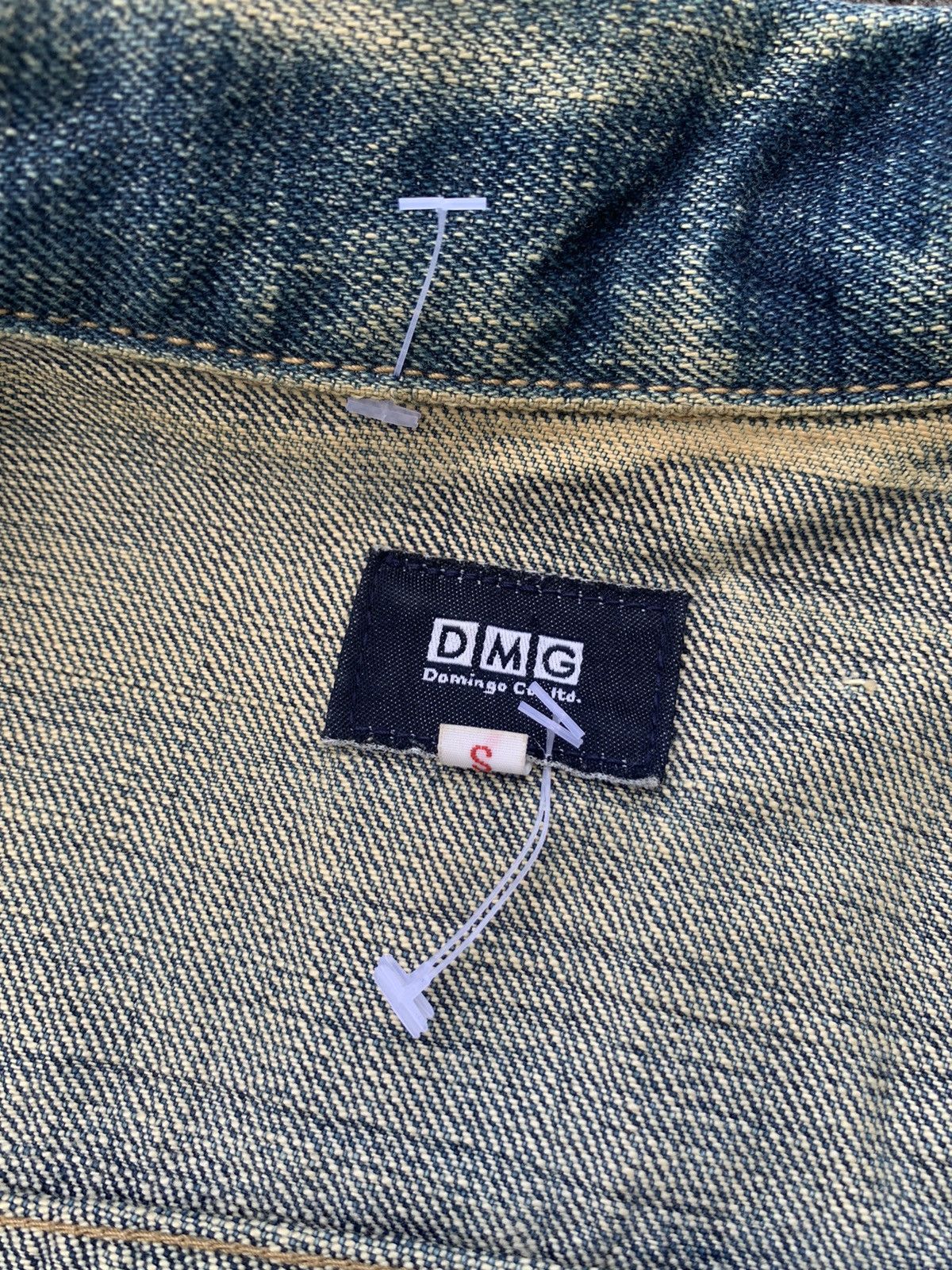 Japanese Brand × OMNIGOD Domingo D.M.G Distressed Denim Jacket Size S / US 4 / IT 40 - 19 Thumbnail