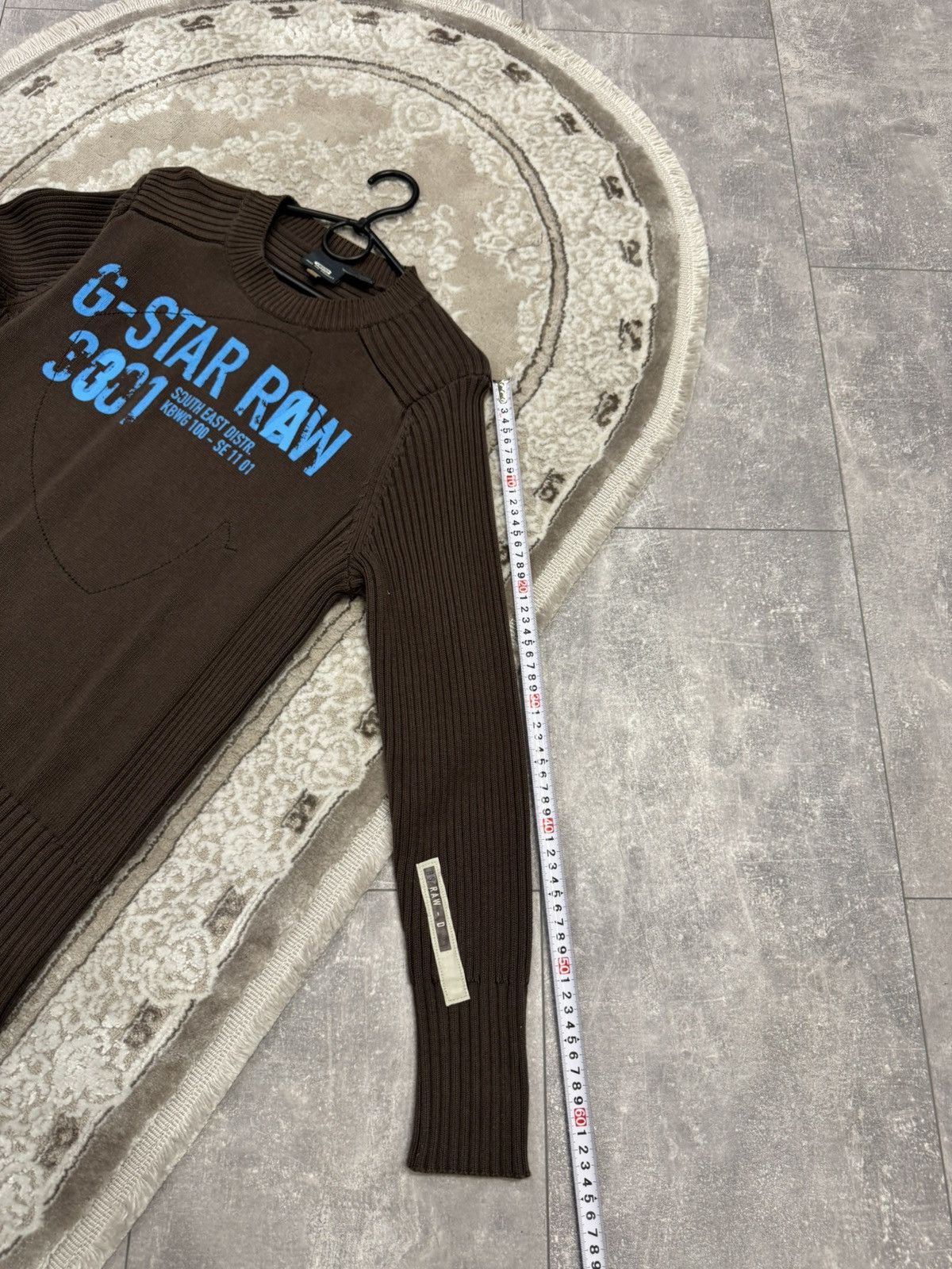 G-Star Vintage G Star Avant Garde Sweater Archive Y2K Brown Size US L / EU 52-54 / 3 - 6 Thumbnail