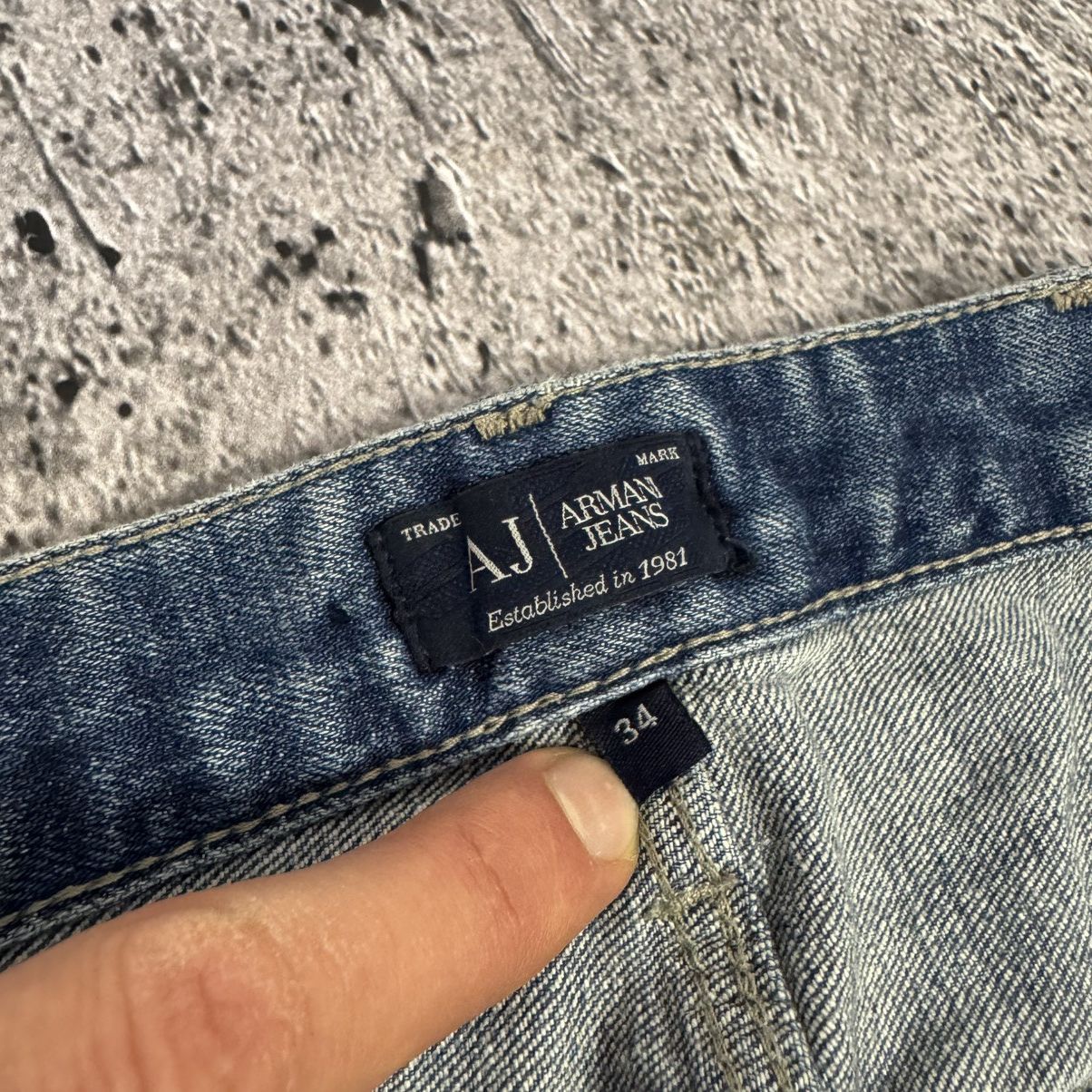 Armani Vintage Armani Jeans mans denim size 34 Size US 34 / EU 50 - 5 Thumbnail