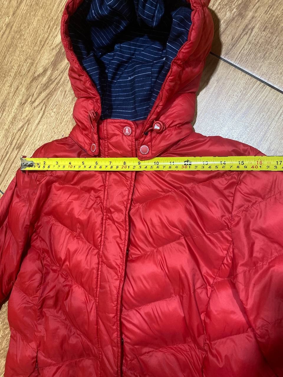 Barbour Barbour Red Outwear Down Jacket Women's Size L / US 10 / IT 46 - 3 Thumbnail