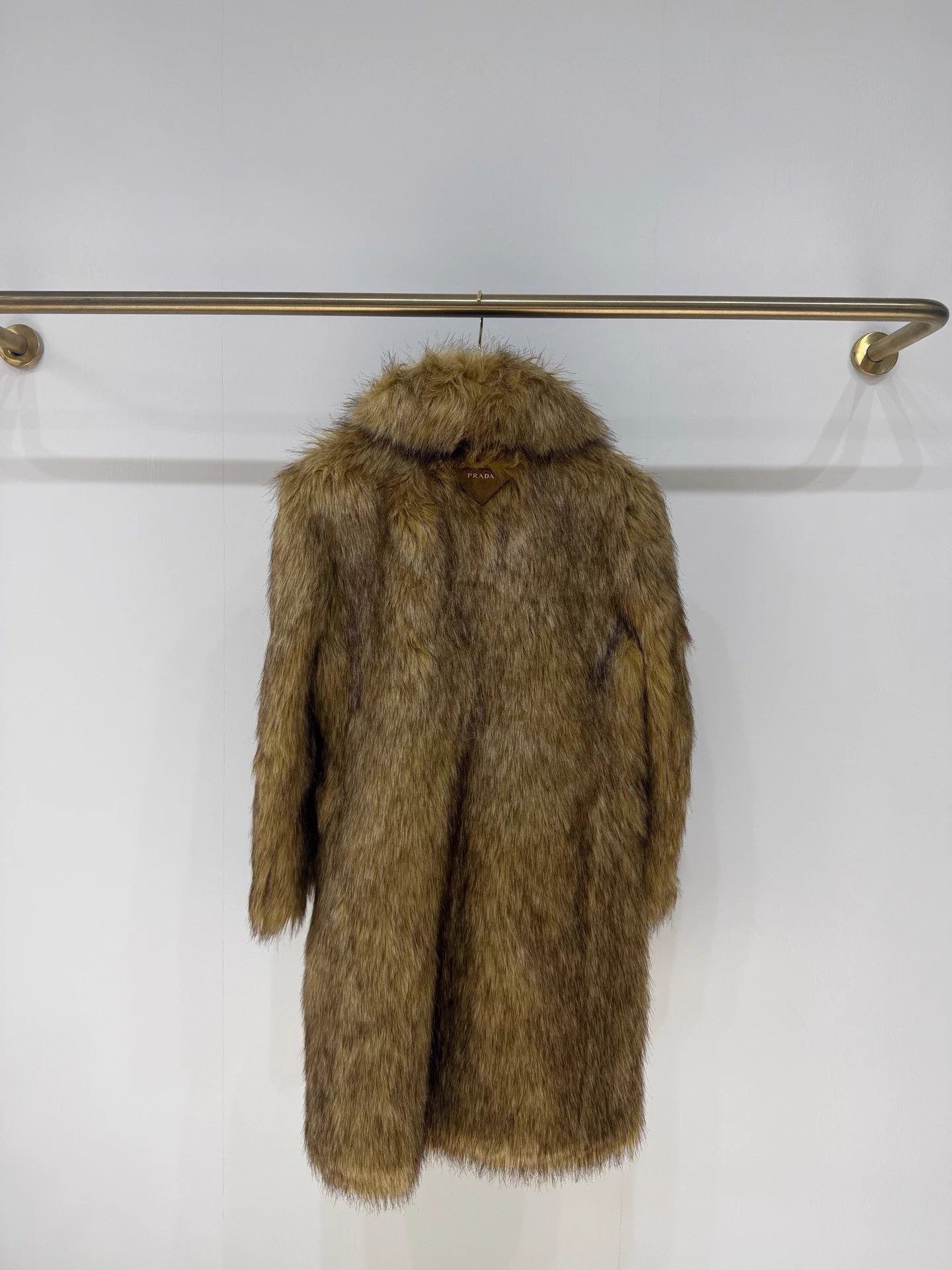 Prada Prada FW25 "Eco-Fur" Coat - New w/ Tags - Size 36 Size XS / US 0-2 / IT 36-38 - 8 Thumbnail