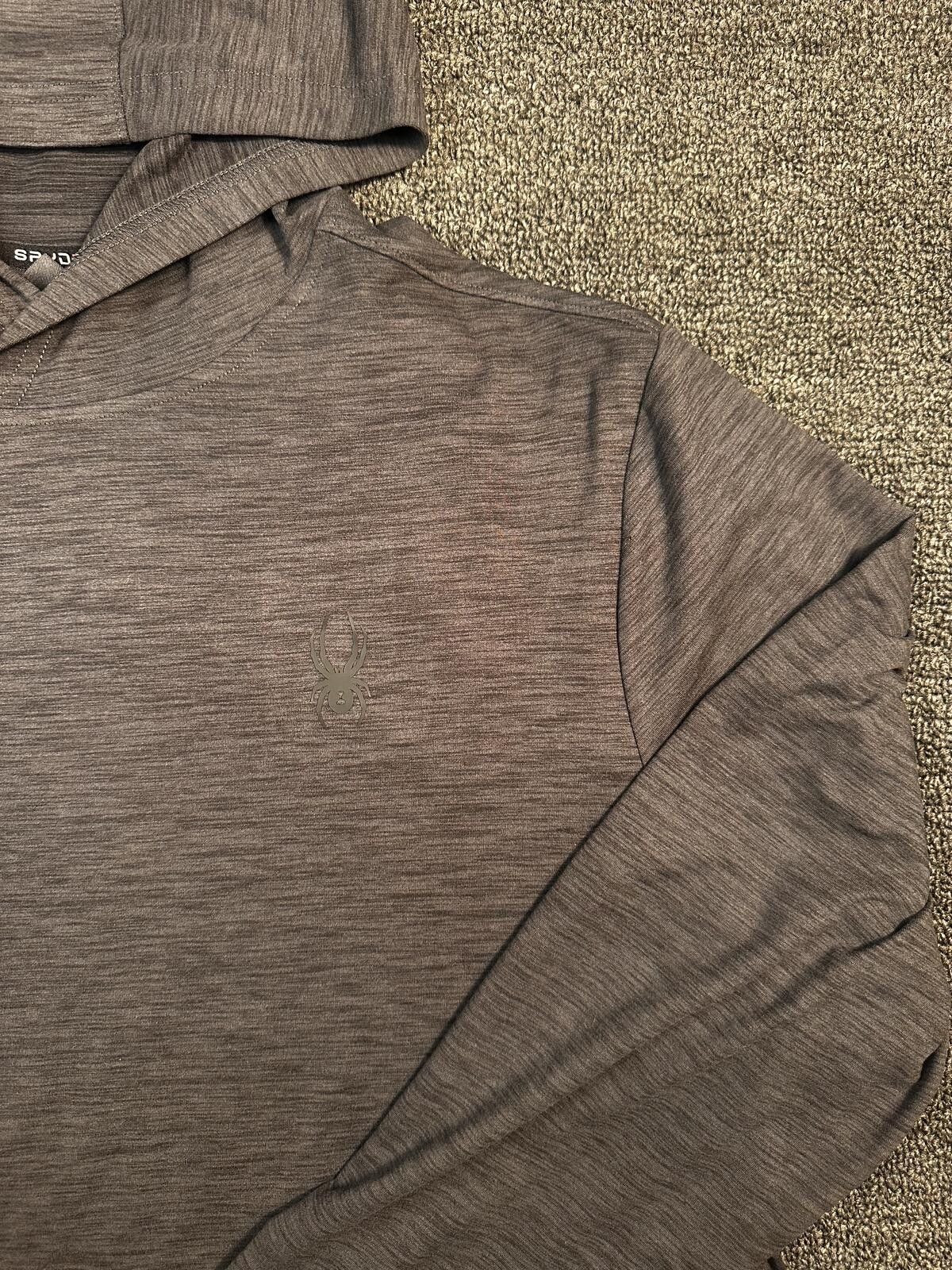 Spyder Spyder Men's Lightweight Gray Hoodie Sweatshirt Size US M / EU 48-50 / 2 - 3 Thumbnail