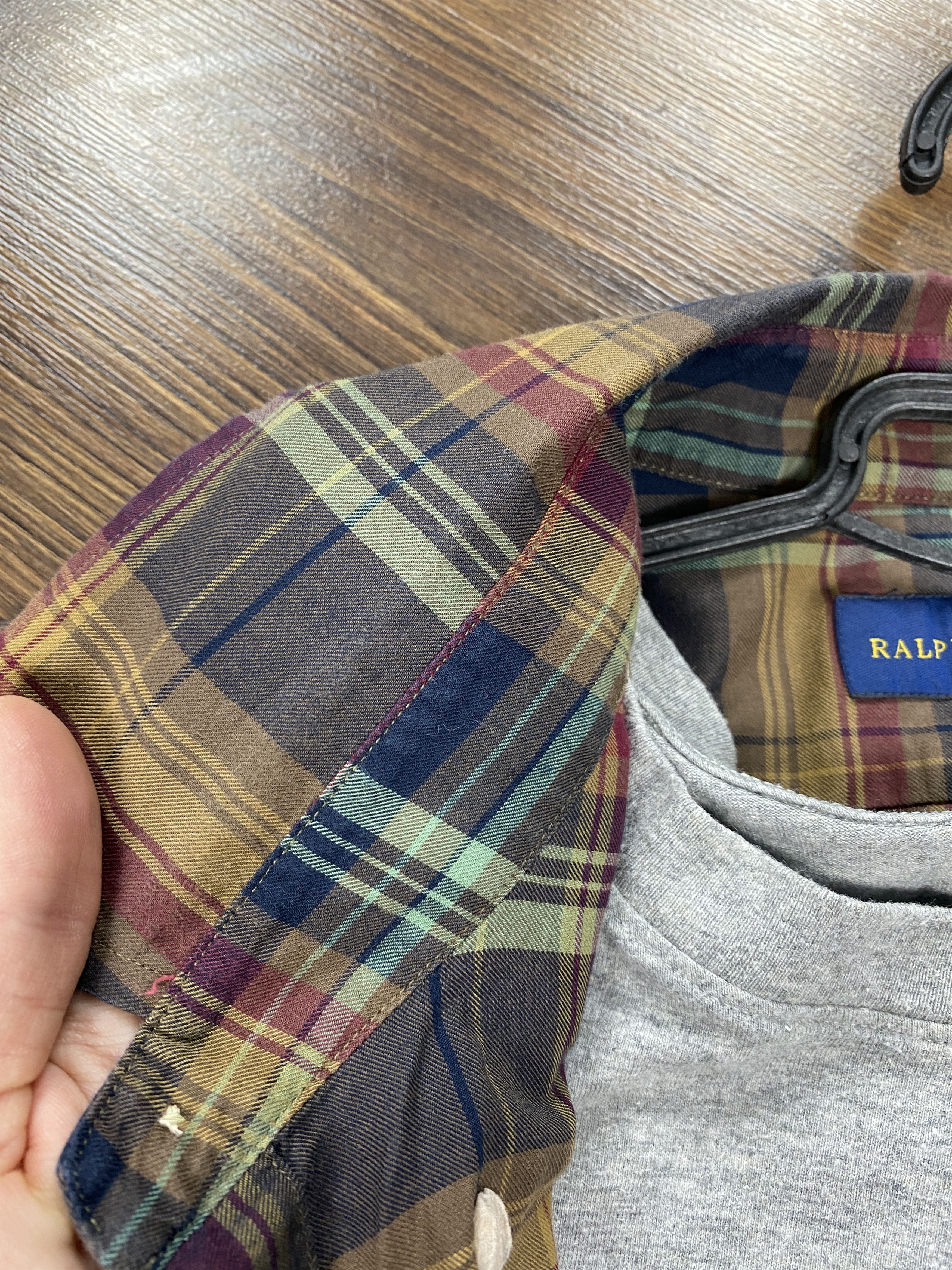 Polo Ralph Lauren × Ralph Lauren Polo Ralph Lauren vintage plaid long sleeve shirt y2k Size US L / EU 52-54 / 3 - 5 Thumbnail