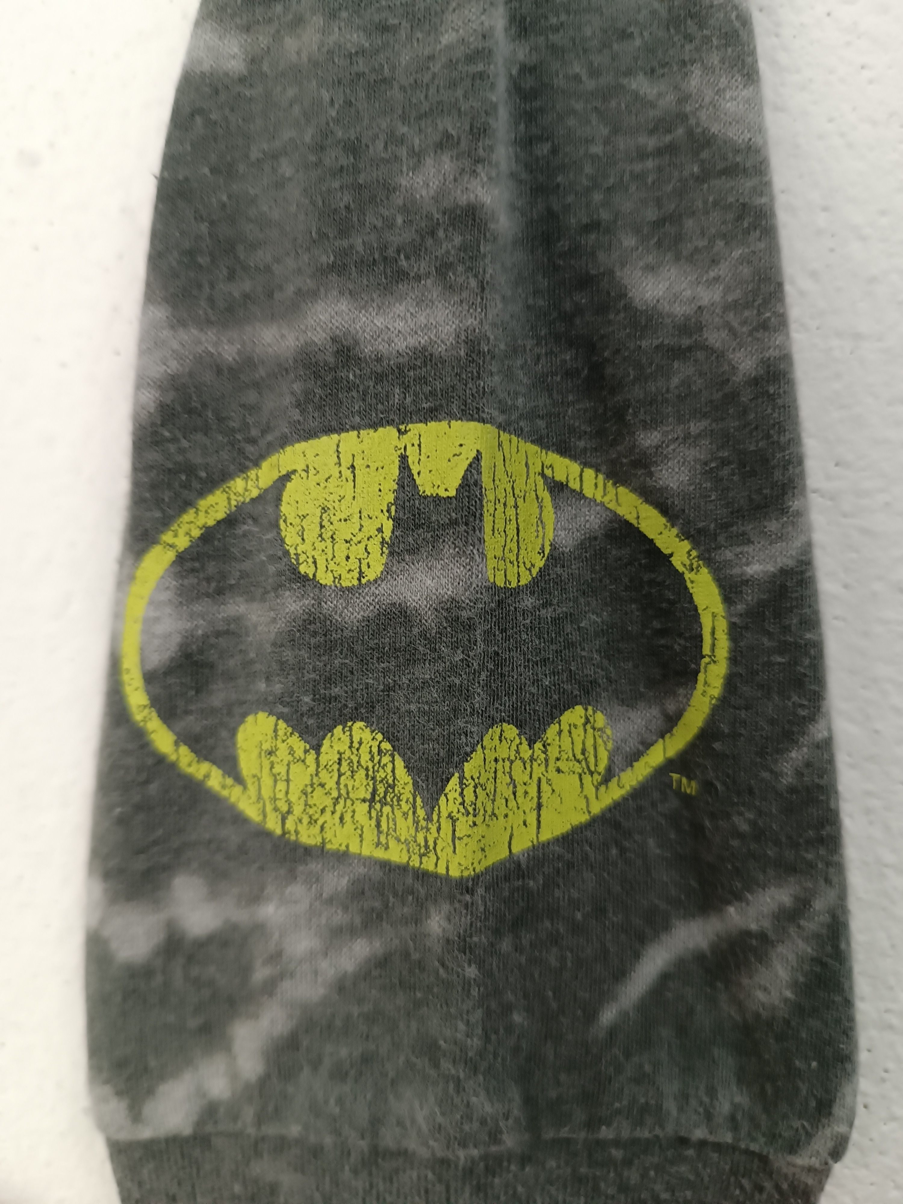 DC Comics VINTAGE BATMAN AOP CLASSIC LOGO SUPERHERO DC COMIC RARE Size US L / EU 52-54 / 3 - 13 Thumbnail