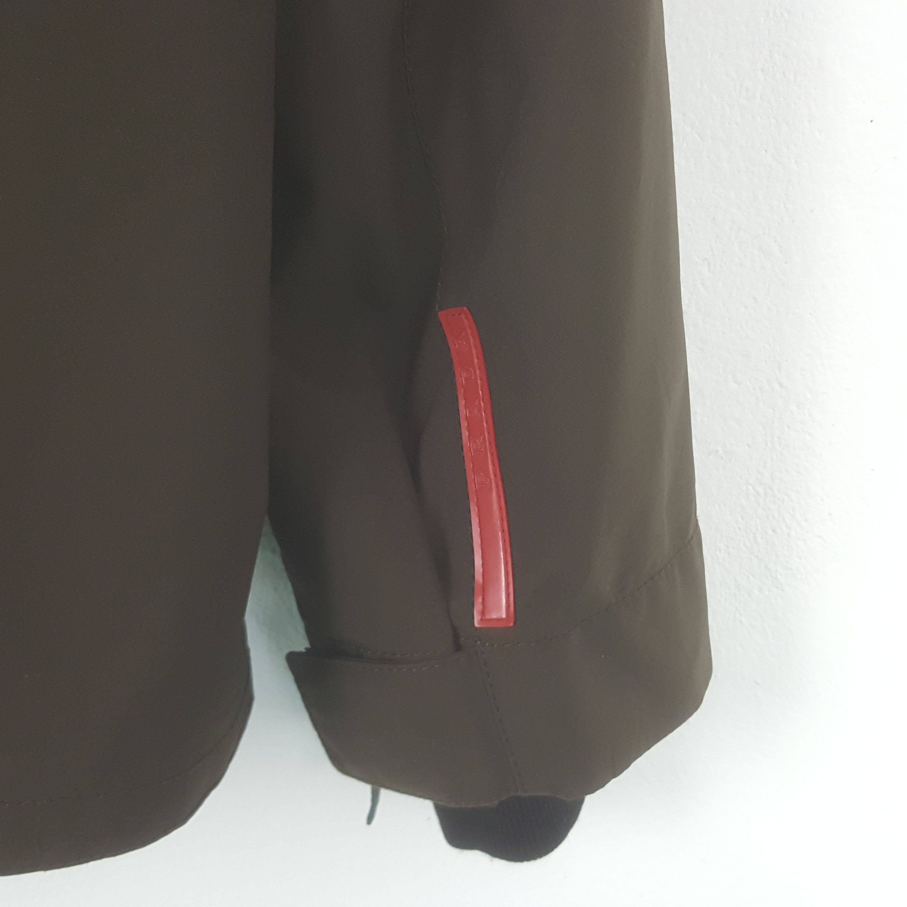 Prada × Vintage Vintage Prada Zipper Windbreaker Jacket Size US L / EU 52-54 / 3 - 4 Thumbnail