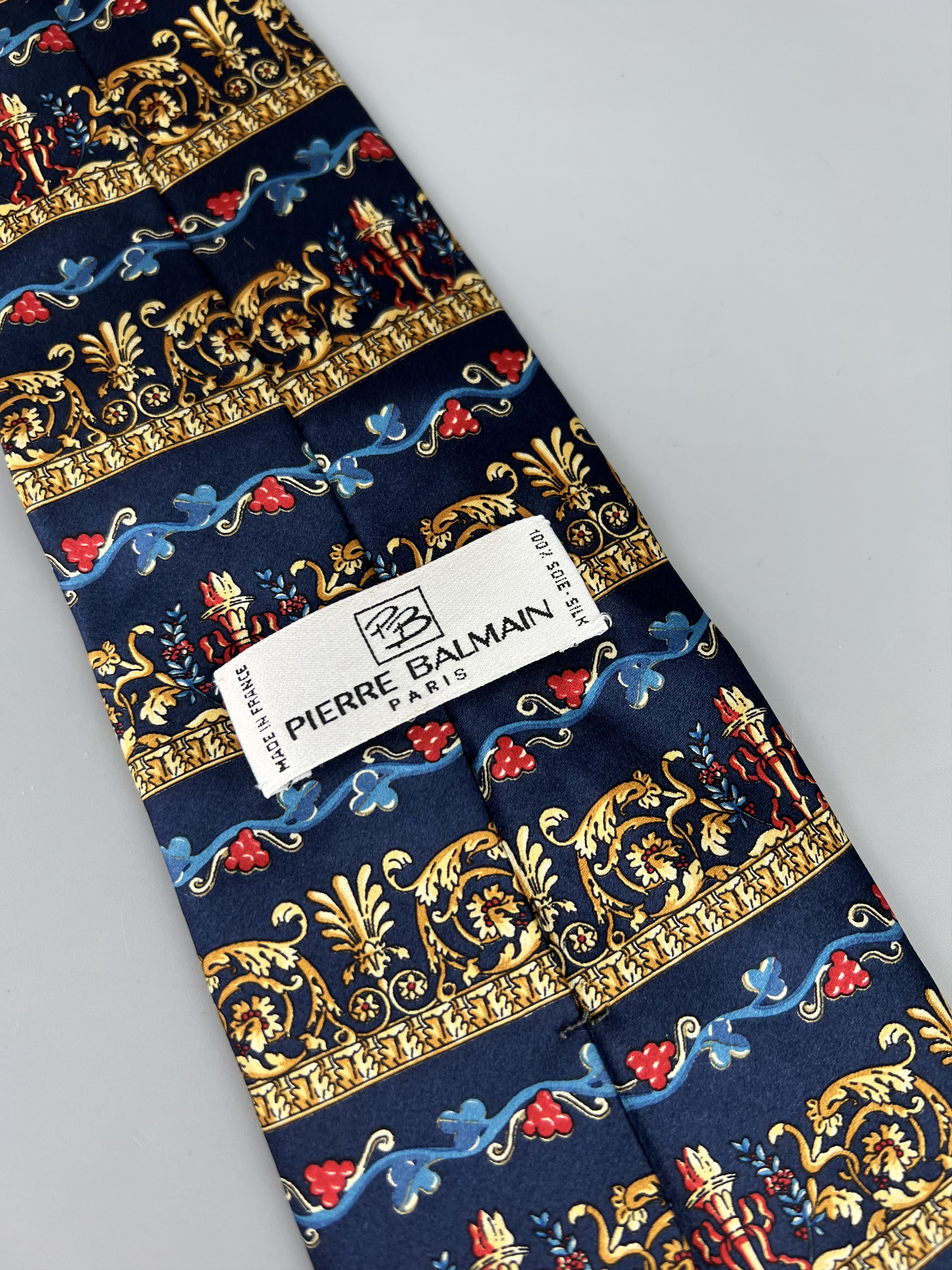 Pierre Balmain Pierre Balmain Rare Vintage Silk Tie Size ONE SIZE - 4 Thumbnail