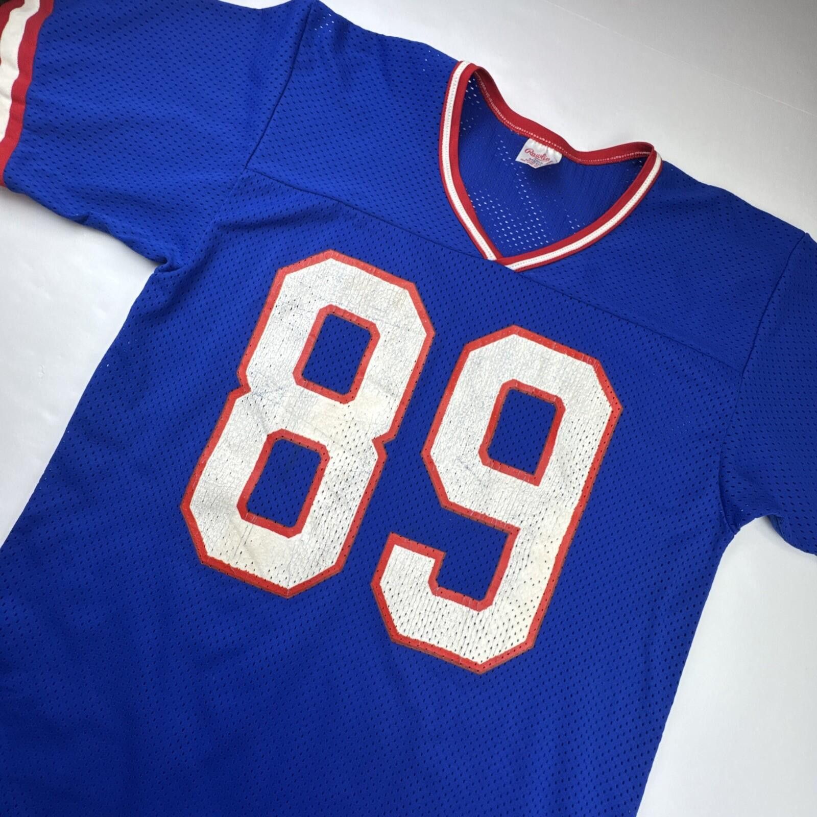 Other Rawlings NFL Jersey Vintage Mesh Number 89 Medium Blue Size US M / EU 48-50 / 2 - 9 Thumbnail