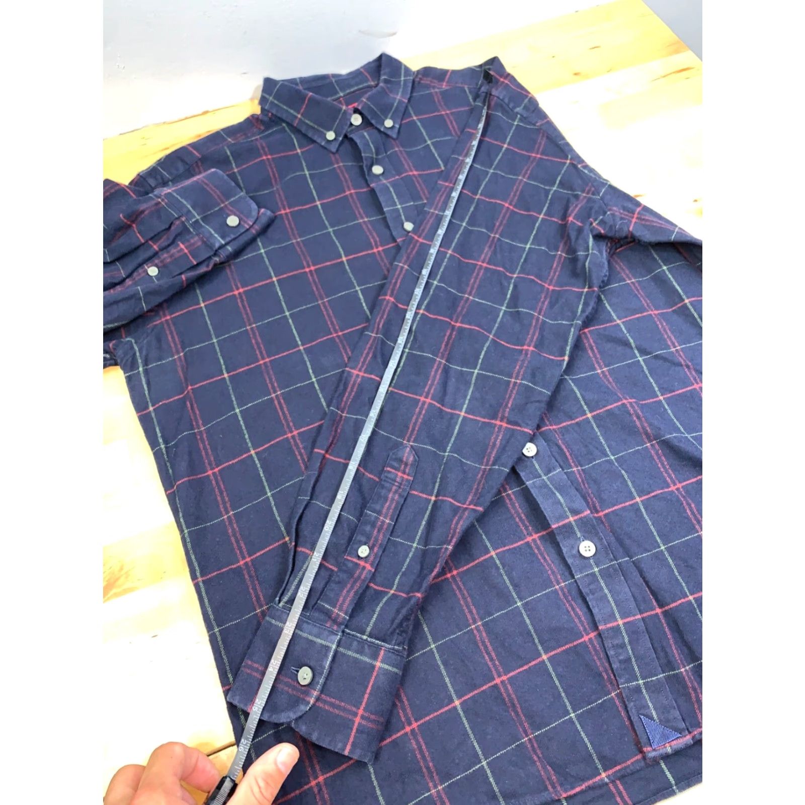 UNTUCKit UNTUCKit Capezzana Button Up Shirt Mens L Blue Casual Long Sleeve #9306 Size US L / EU 52-54 / 3 - 6 Thumbnail