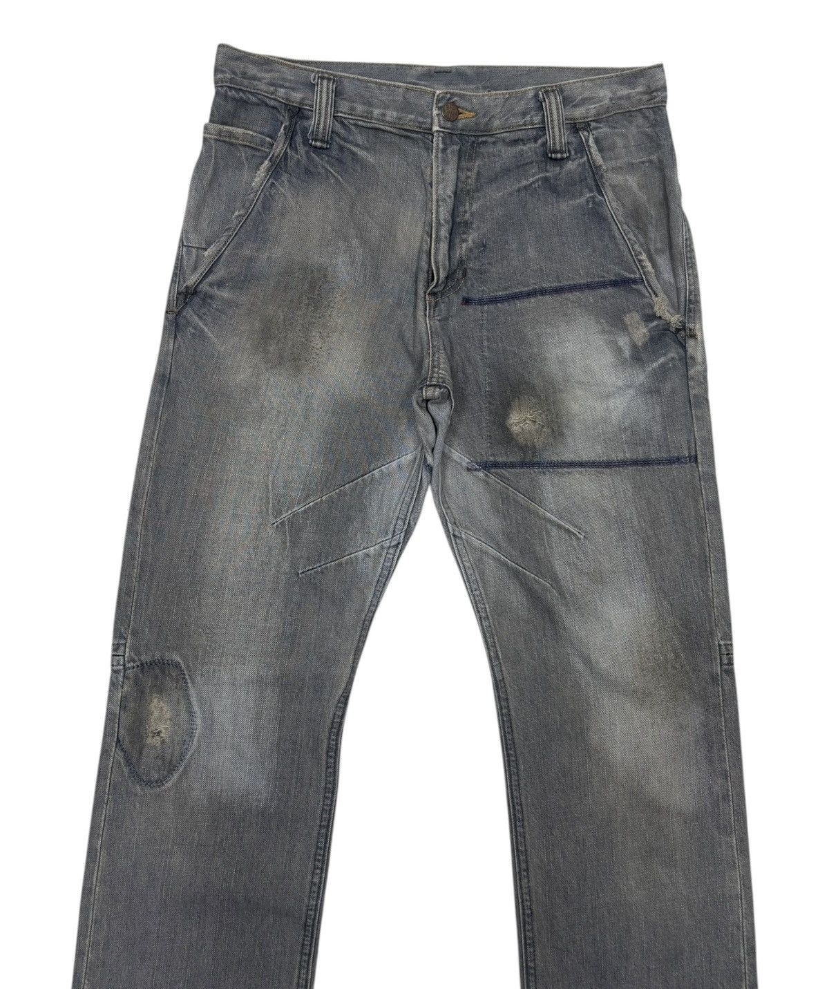 Hysteric Glamour × If Six Was Nine × Kapital RARE VINTAGE JAPANESE DENIM BIG JOHN FADED GREY JEANS Size US 32 / EU 48 - 3 Thumbnail