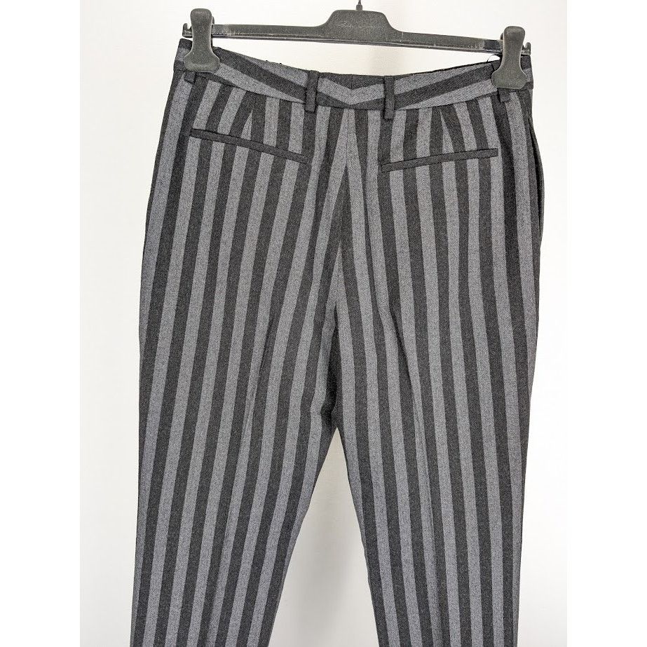 Saint Laurent Paris o1rshd1 Tailleur Rayure Brossee Pant in Gris Anthr Size US 32 / EU 48 - 10 Thumbnail
