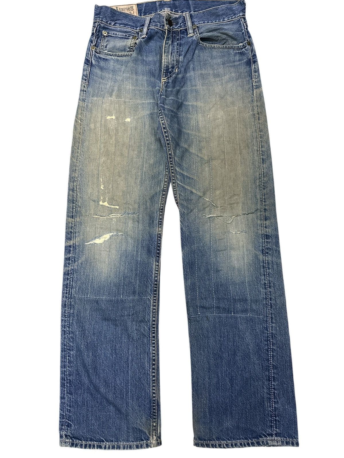 Polo Ralph Lauren Distress Polo Ralph Lauren Denim Jeans. Size US 30 / EU 46 - 1 Thumbnail