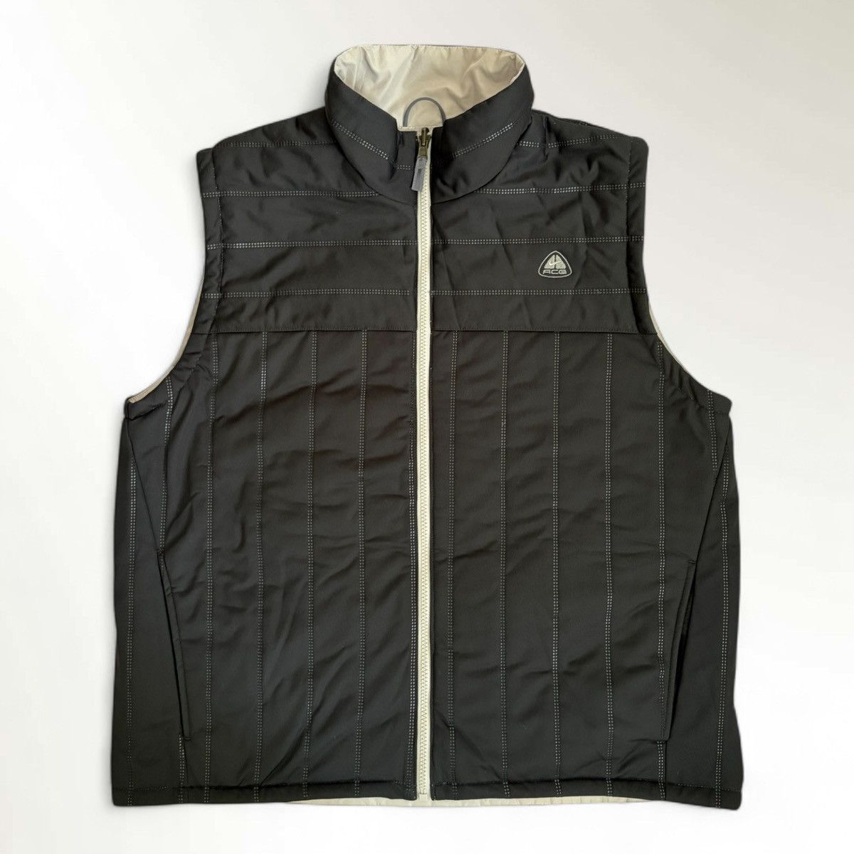 Nike ACG Nike ACG Reversible Jacket Vest 2Way Black Silver Techwear Size US XL / EU 56 / 4 - 13 Thumbnail