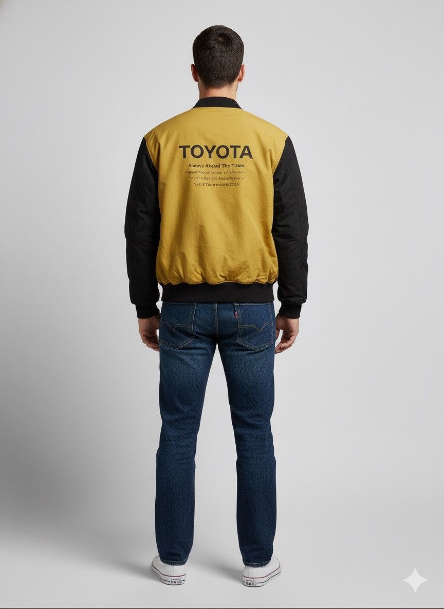 Other 🔥Vintage Toyota Zipper Jacket Size US L / EU 52-54 / 3 - 2 Thumbnail