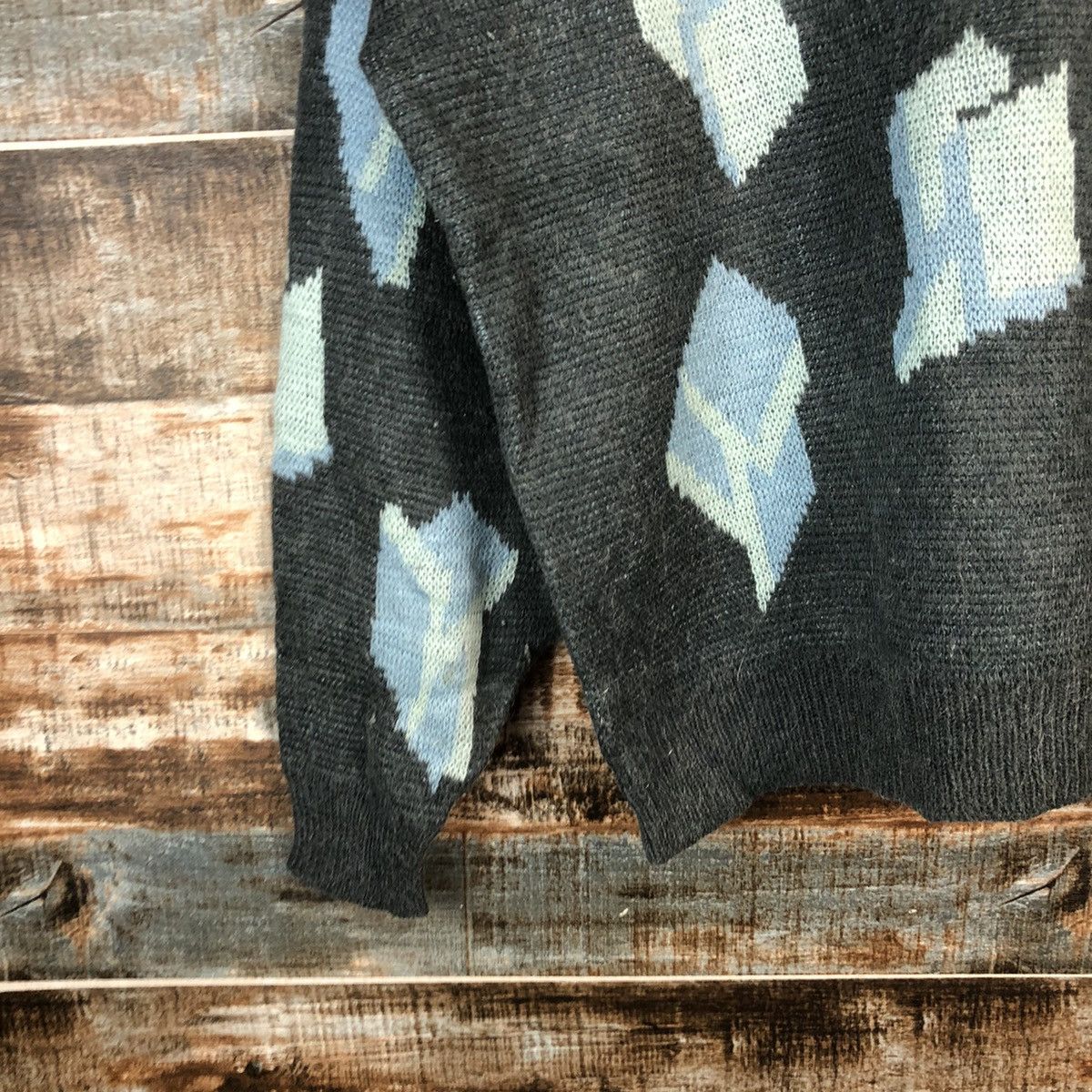 Homespun Knitwear × Japanese Brand Last Sands vintage Grey Knitwear sweatshirt #A2243 Size US M / EU 48-50 / 2 - 7 Thumbnail