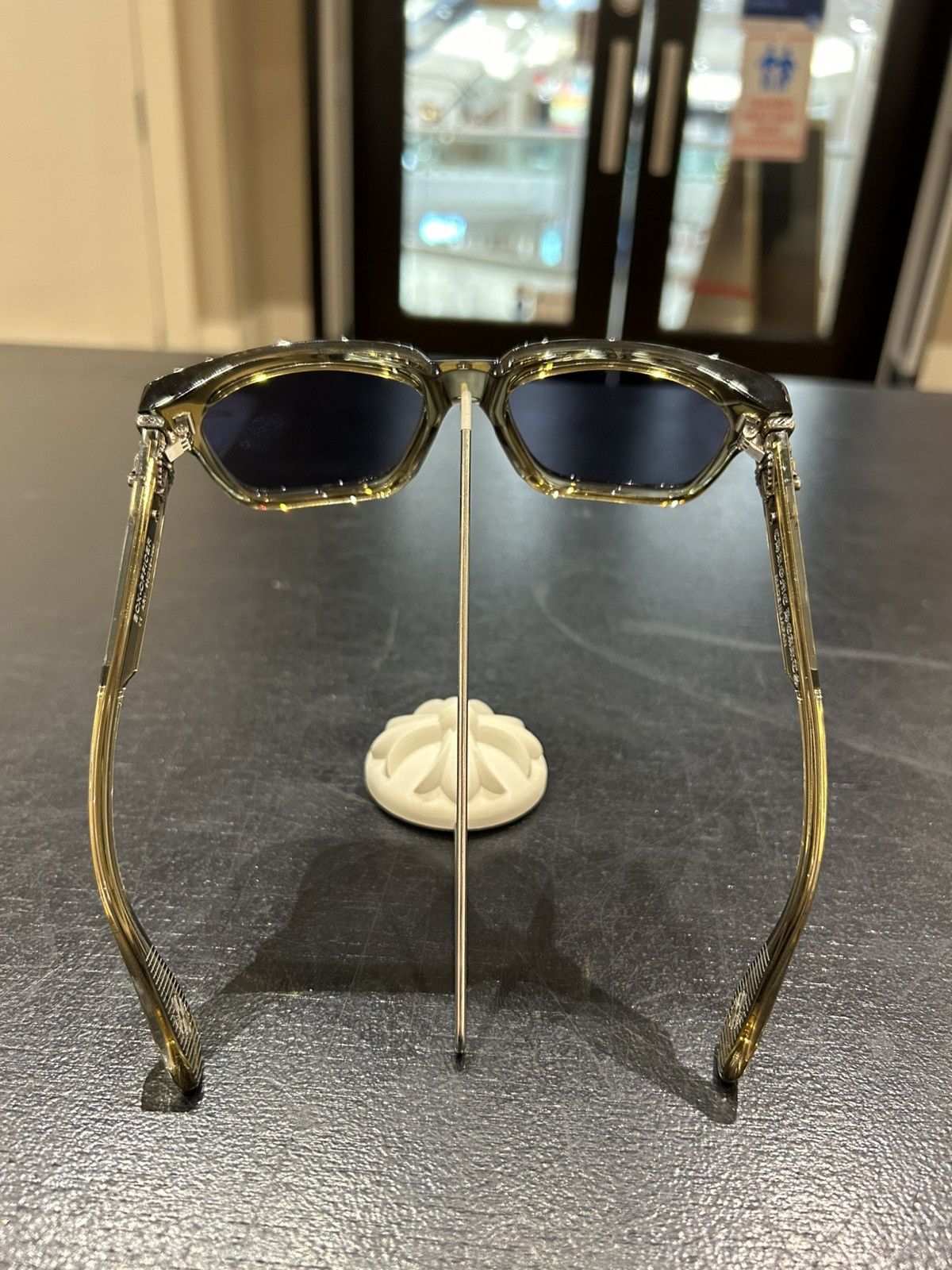 Chrome Hearts Chrome Hearts ‘Box Officer’ Sunglasses Size ONE SIZE - 5 Thumbnail