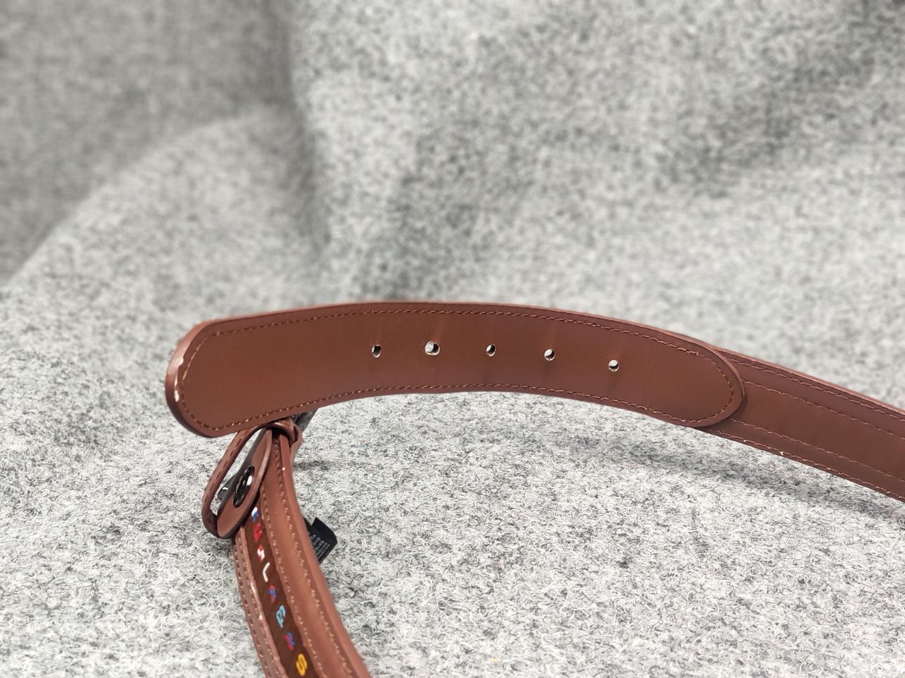 Paul & Shark Vintage Paul Shark Design Multi Logo Mens casual Belt Size ONE SIZE - 11 Thumbnail