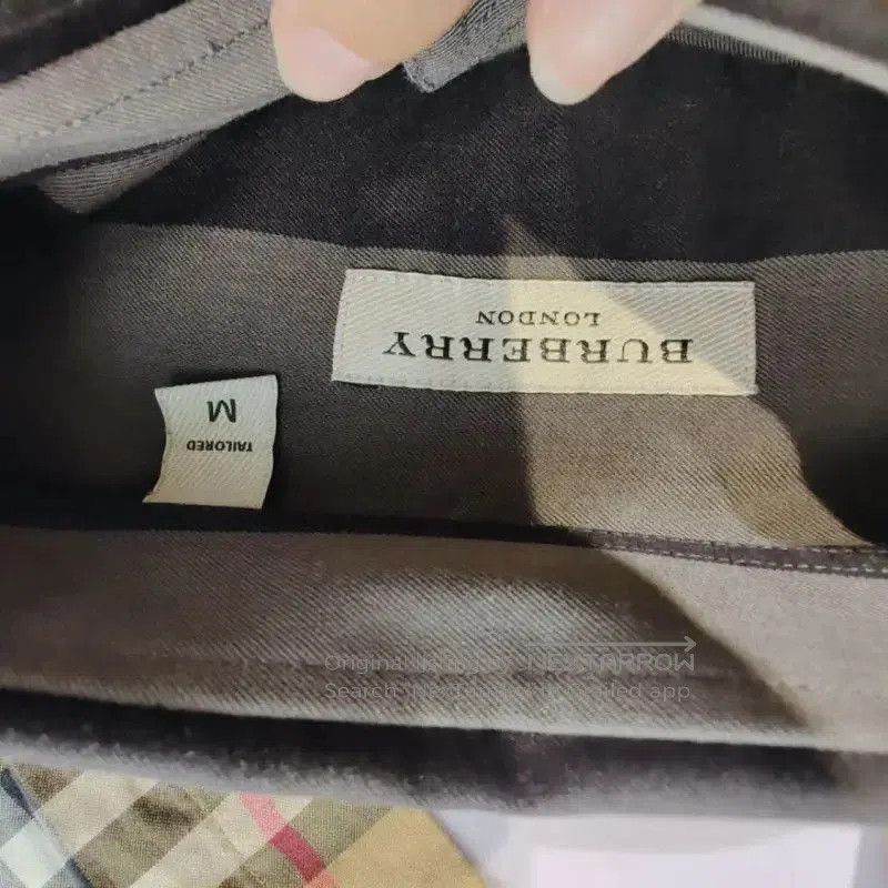 Burberry Burberry Women's M Gray Cotton Shirt. Size M / US 6-8 / IT 42-44 - 3 Thumbnail