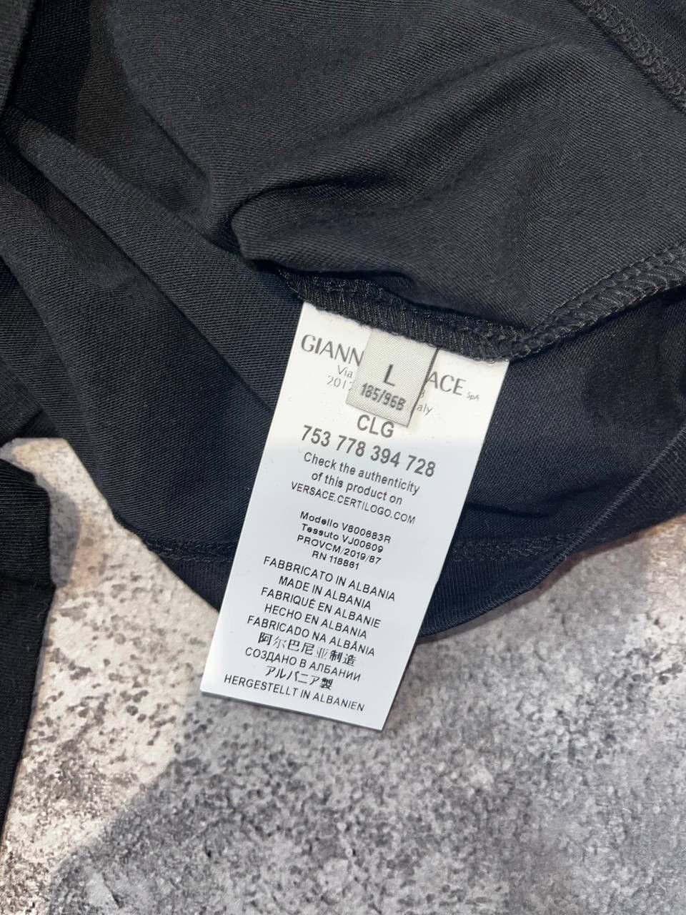 Versace × Versus Versace Versace Black T-Shirt – Size L Size US L / EU 52-54 / 3 - 3 Thumbnail