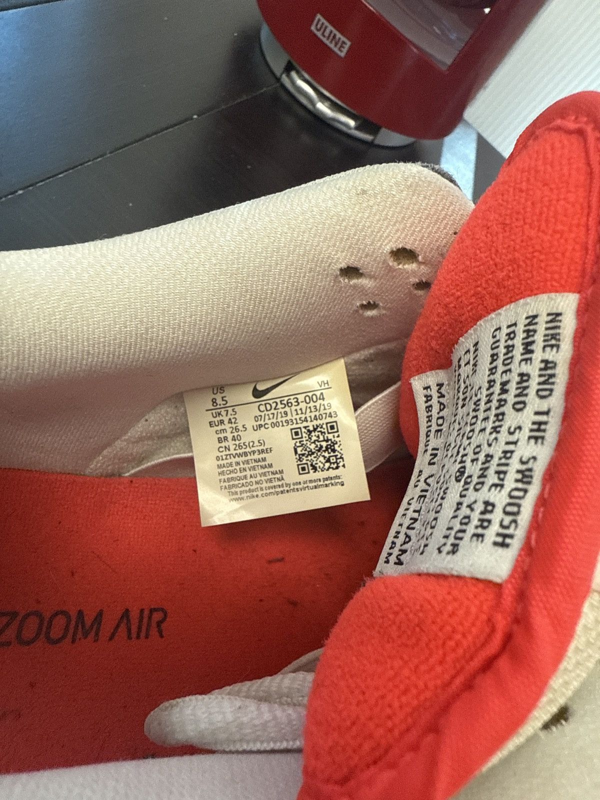 Nike Nike Dunk Low AM90 Infrared Size US 8.5 / EU 41-42 - 7 Thumbnail