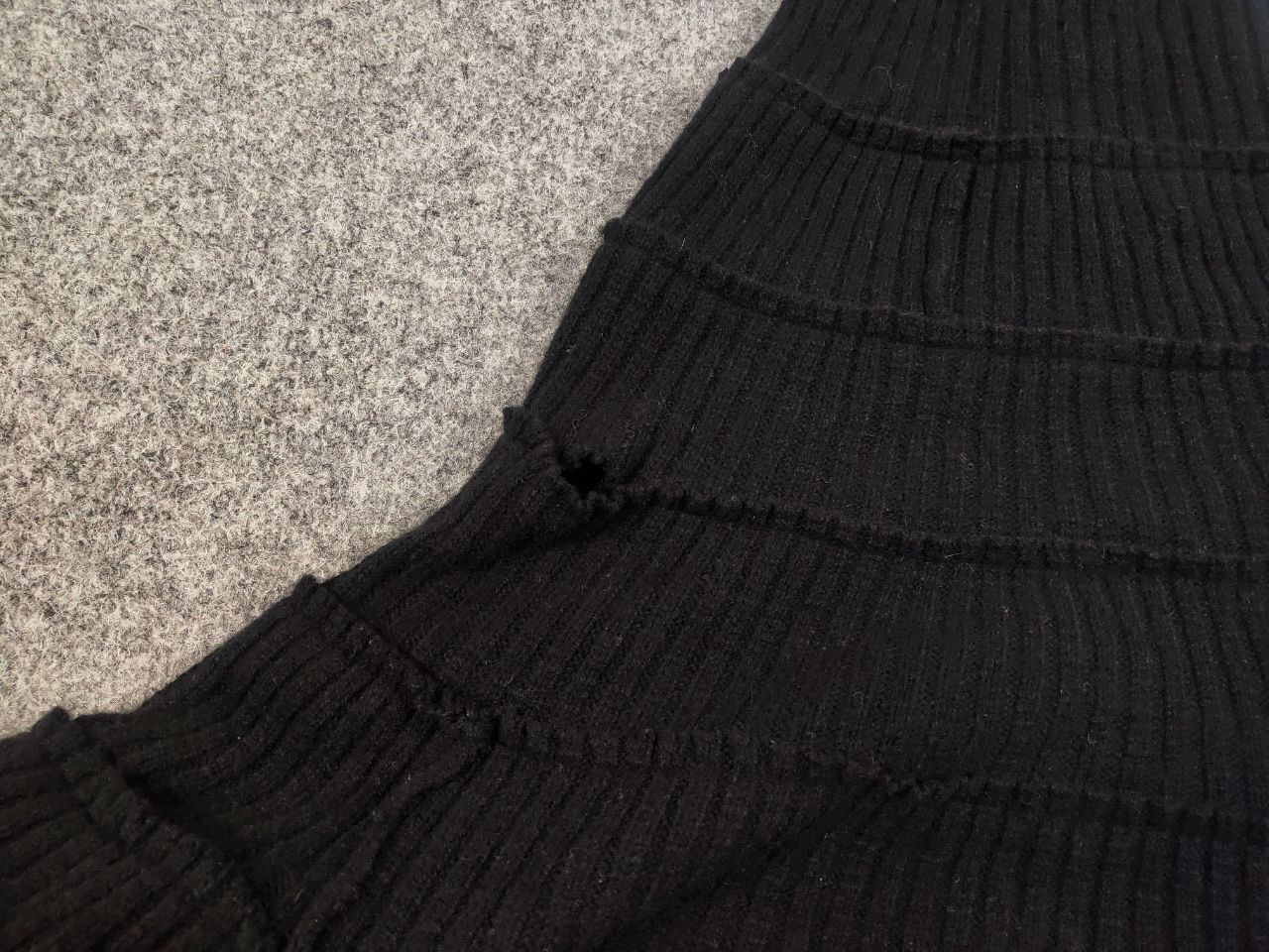 Yohji Yamamoto Vintage 90s Y's Yohji Yamamoto Knit Poncho Oversized Sweater Size M / US 6-8 / IT 42-44 - 15 Thumbnail