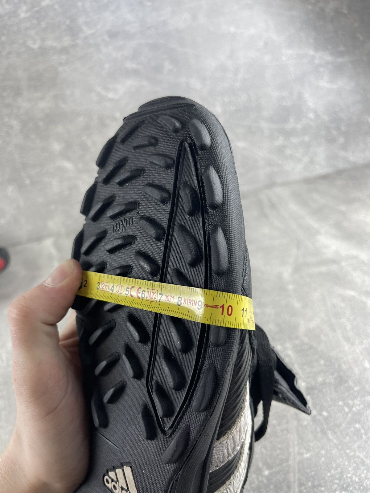 Adidas Vintage Y2K Adidas Football Turf Trainer Sneakers Black Red Size US 9 / EU 42 - 12 Thumbnail