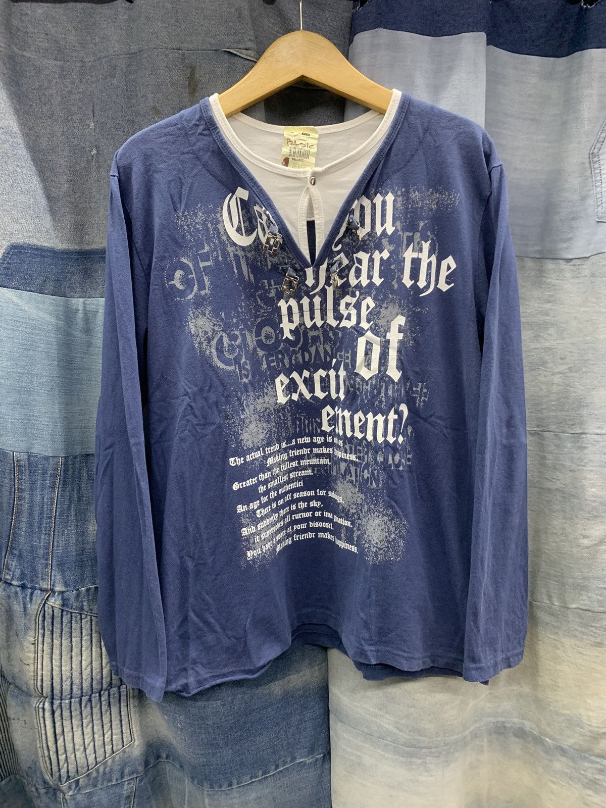 Hysteric Glamour × If Six Was Nine × Japanese Brand Punk punk style double layers japanese Size US M / EU 48-50 / 2 - 1 Thumbnail
