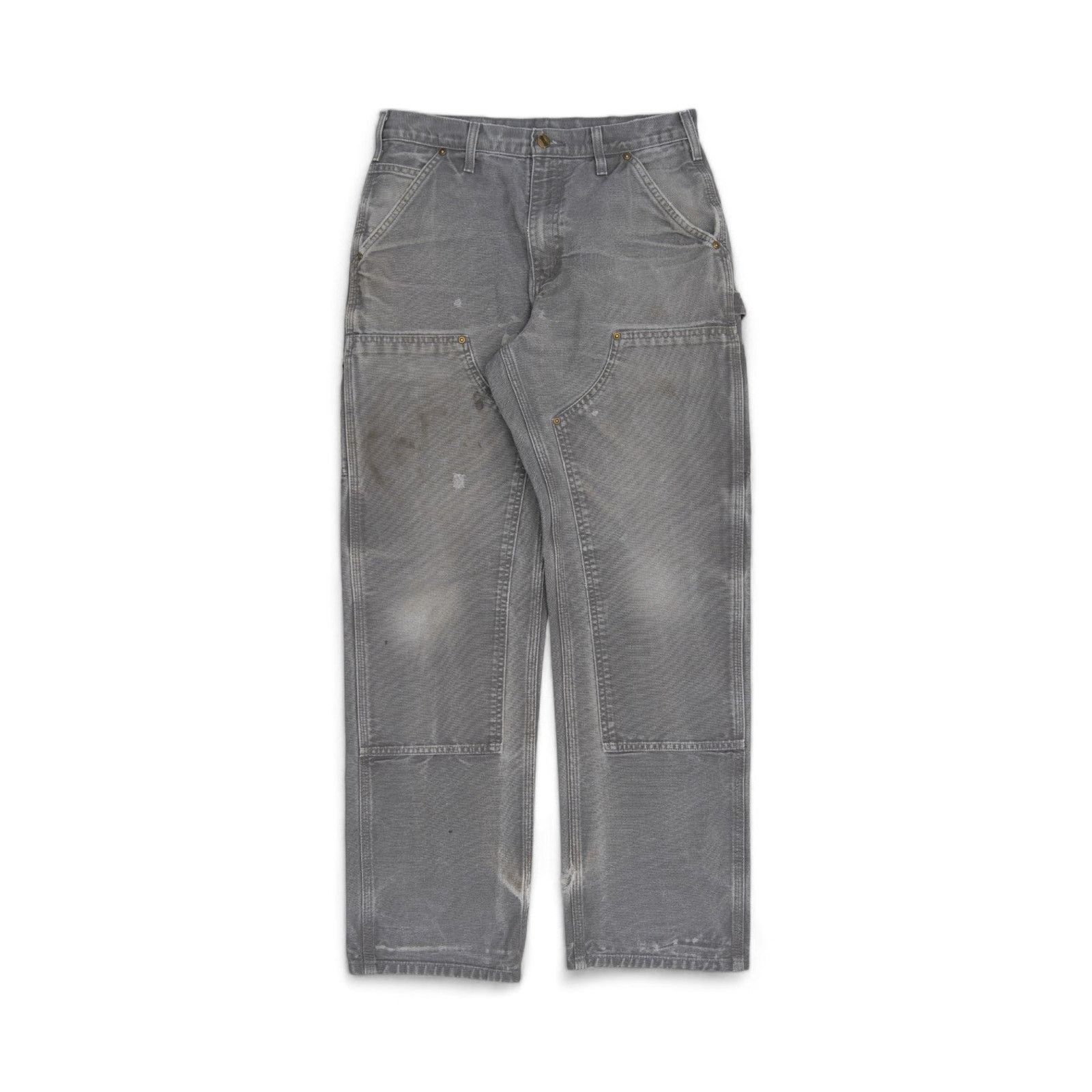 image of Gray Carhartt Double Knee - 1990's in Grey, Men's (Size 31)