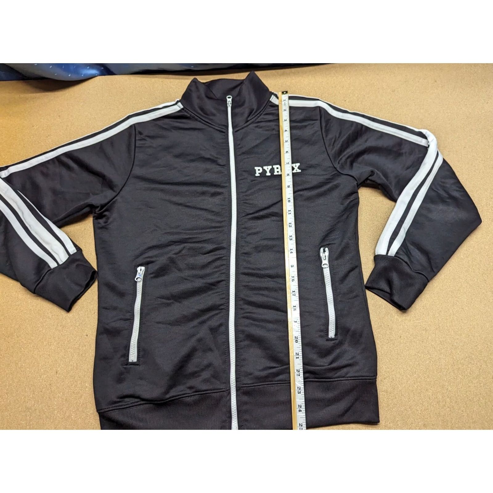 Vintage VINTAGE Pyrex Vision Mens Sports Jacket Track Jacket Full Zip Black Size S Adult Mens Sports Jacket Black Full Zip Pyrex Vision Virgil Abloh Size US S / EU 44-46 / 1 - 5 Thumbnail