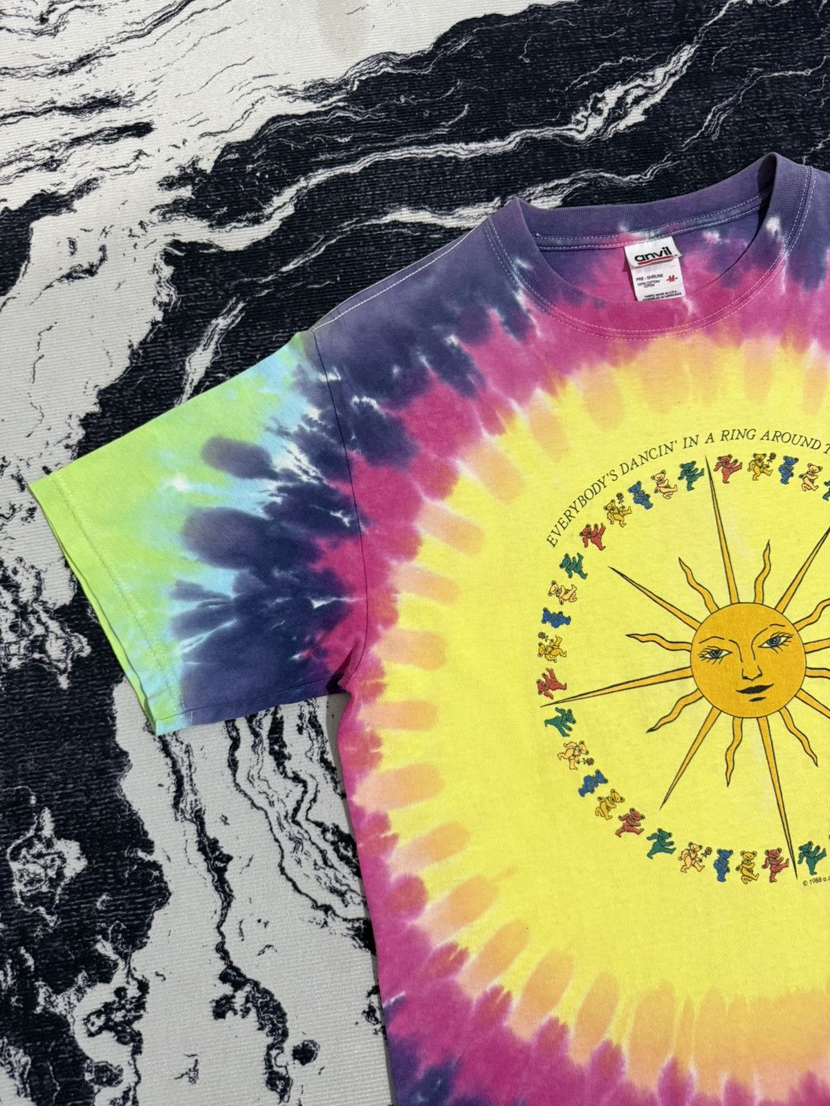 Band Tees Grateful dead 1988 tie dyed tshirt Size US M / EU 48-50 / 2 - 5 Thumbnail