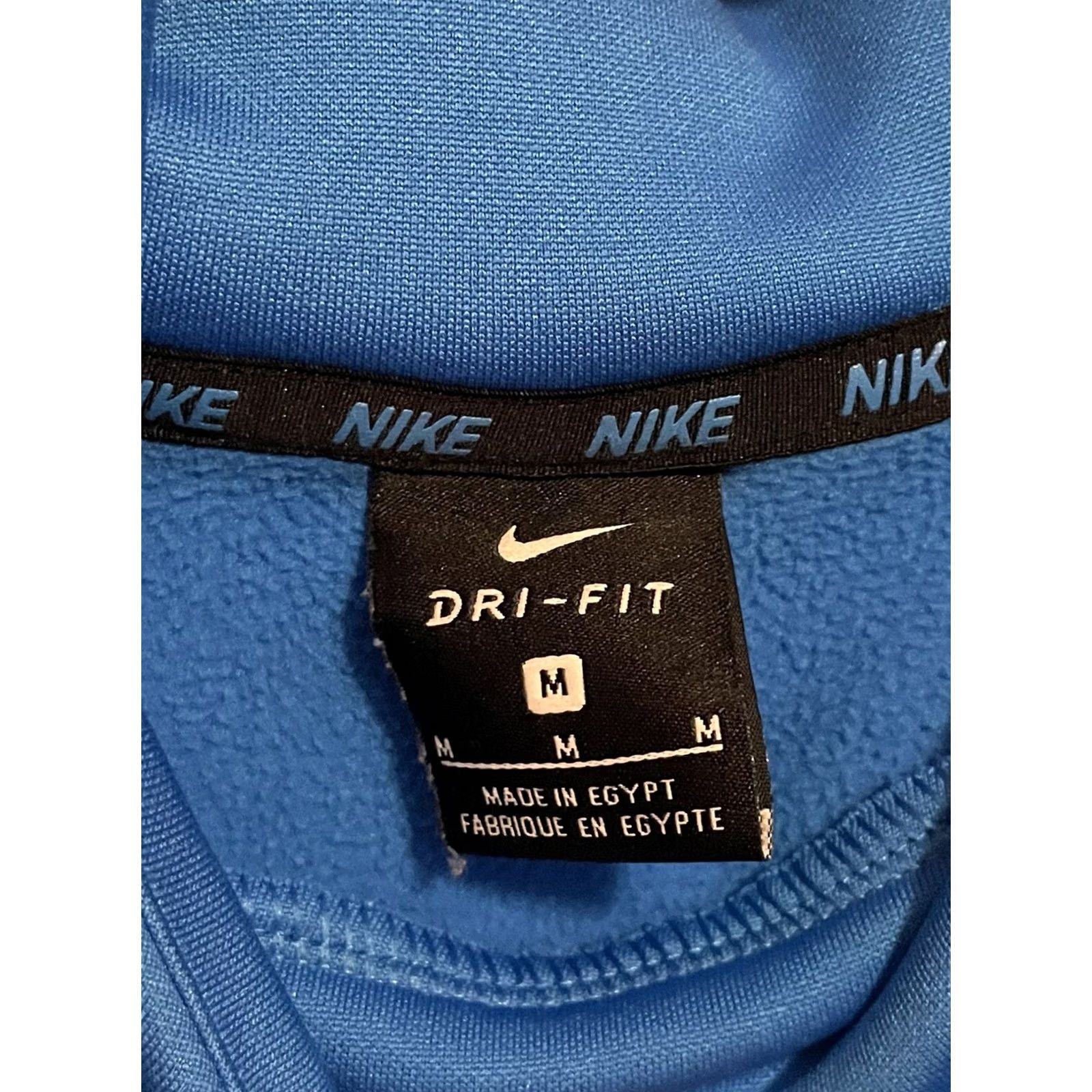 Nike Nike Dri Fit Logo Hoodie Sweatshirt Shirt Mens Medium Blue Pullover Logo All Seasons 2020-2029 Knit- Polyester Sportswear Nike Mens Regular ZIP Front? Size US M / EU 48-50 / 2 - 3 Thumbnail