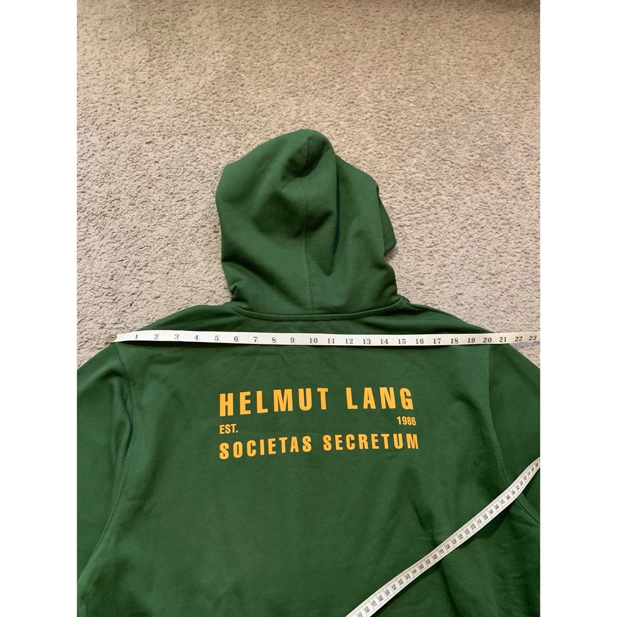 Helmut Lang HELMUT LANG SOCIETAS HOODIE Size US M / EU 48-50 / 2 - 18 Thumbnail