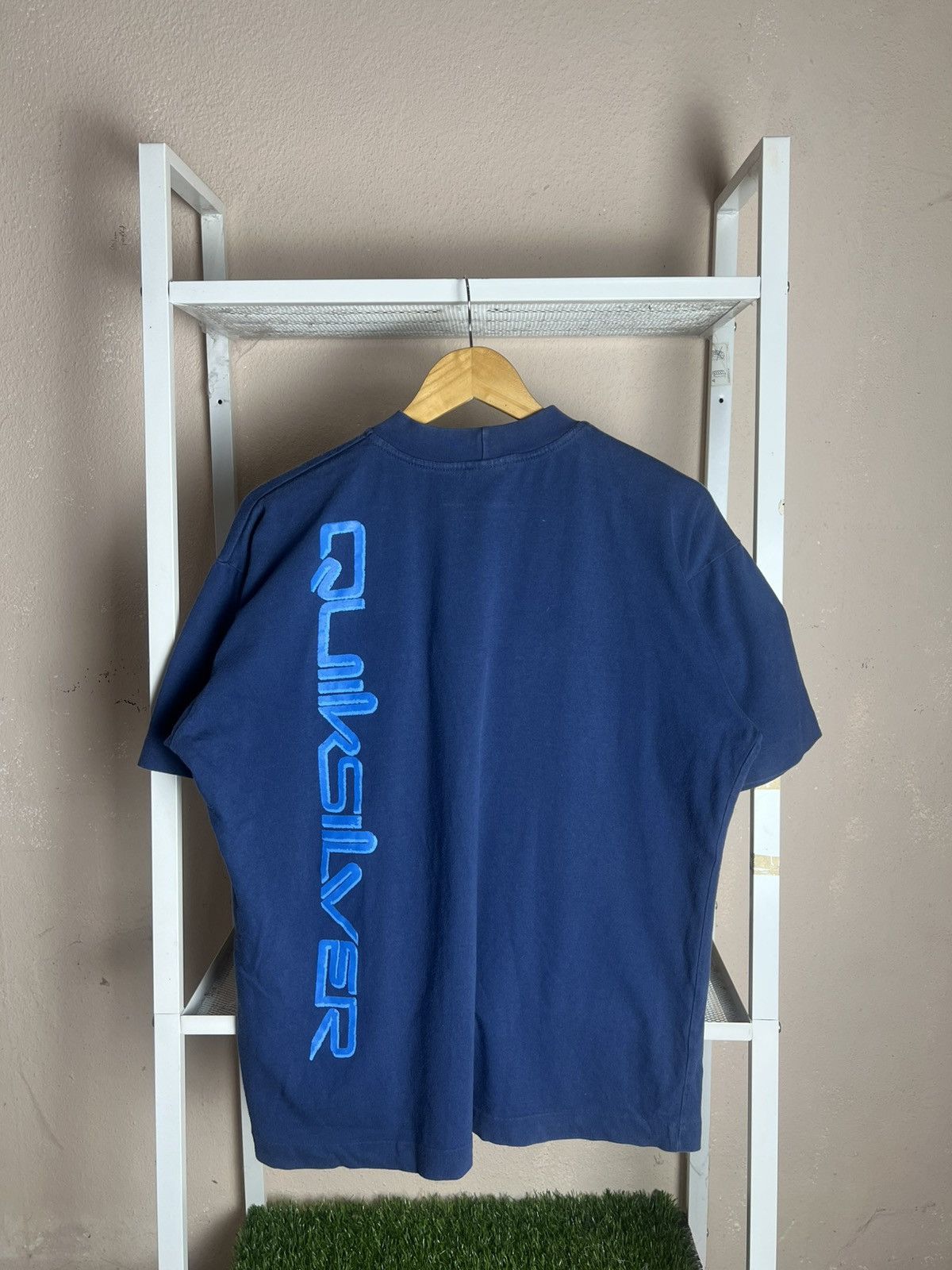 Quicksilver Vintage Quicksilver Backhit Spellout Boxy Oversize Size US S / EU 44-46 / 1 - 7 Thumbnail