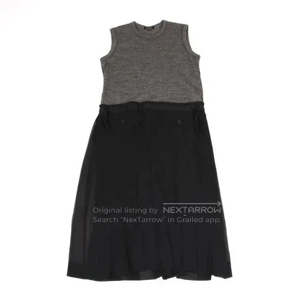 Comme des Garcons Comme Des Garcons Gray vintage design knit dress Size S / US 4 / IT 40 - 3 Thumbnail