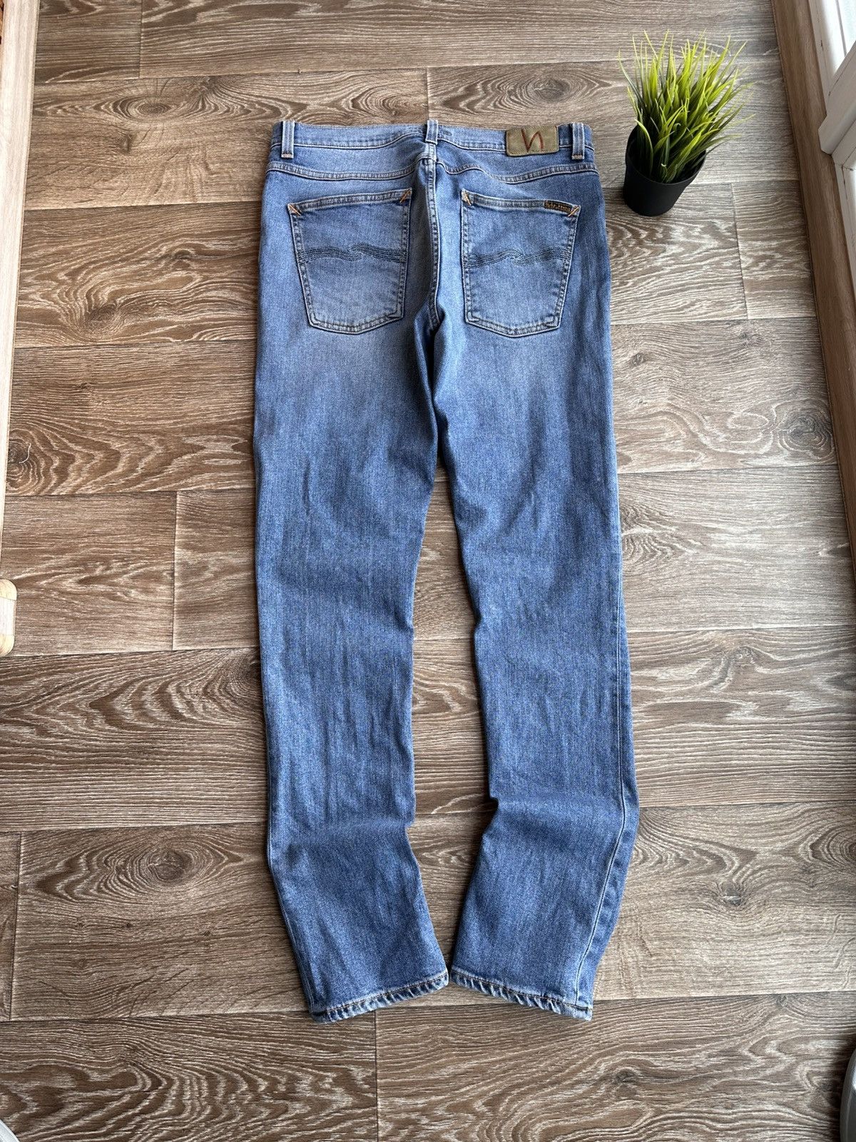 Nudie Jeans 🔥 Nudie Jeans Drim Tim Slim Fit Denim Skinny Jeans Pants Size US 34 / EU 50 - 1 Thumbnail