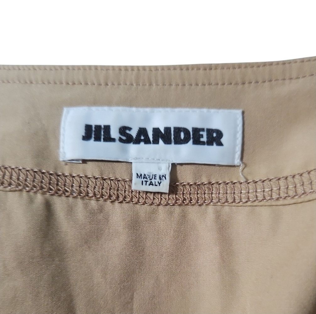 Jil Sander SS17 Runway Oversized Grandad Collar Shirt – Camel Size US L / EU 52-54 / 3 - 3 Thumbnail