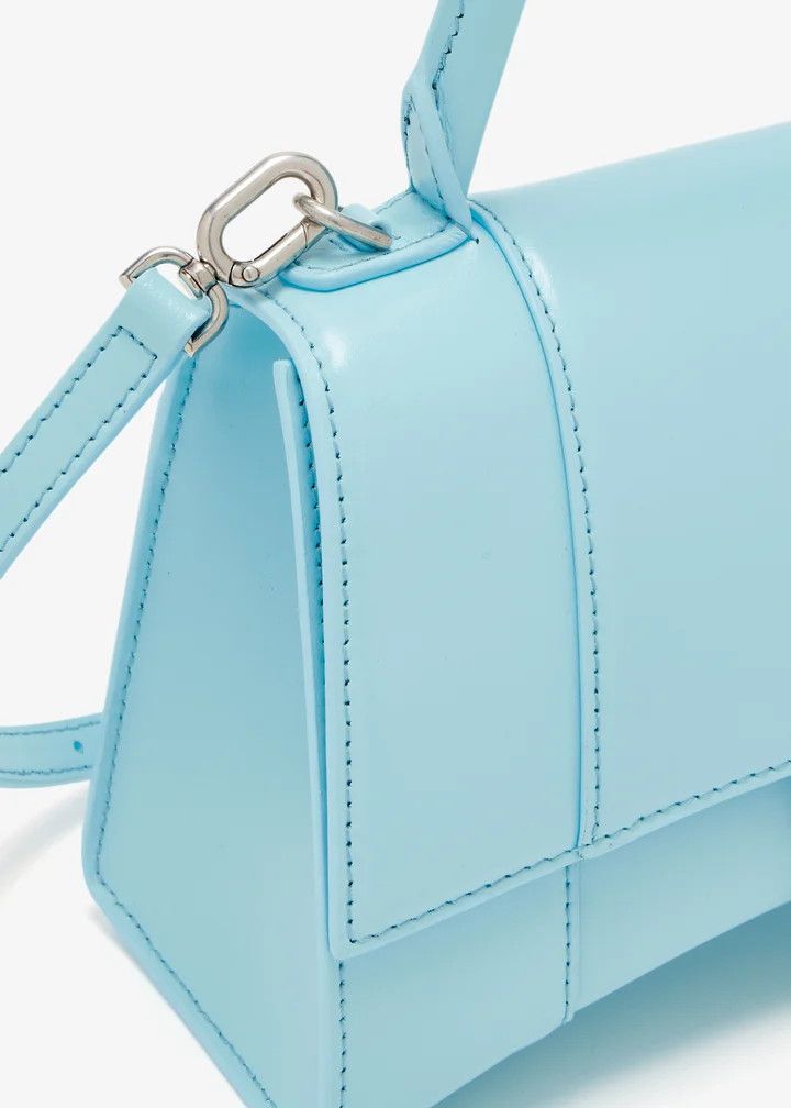 Balenciaga o1srvl11e0426 Size: OS / Borsa Hourglass Piccola Bag in Blue Size ONE SIZE - 2 Thumbnail