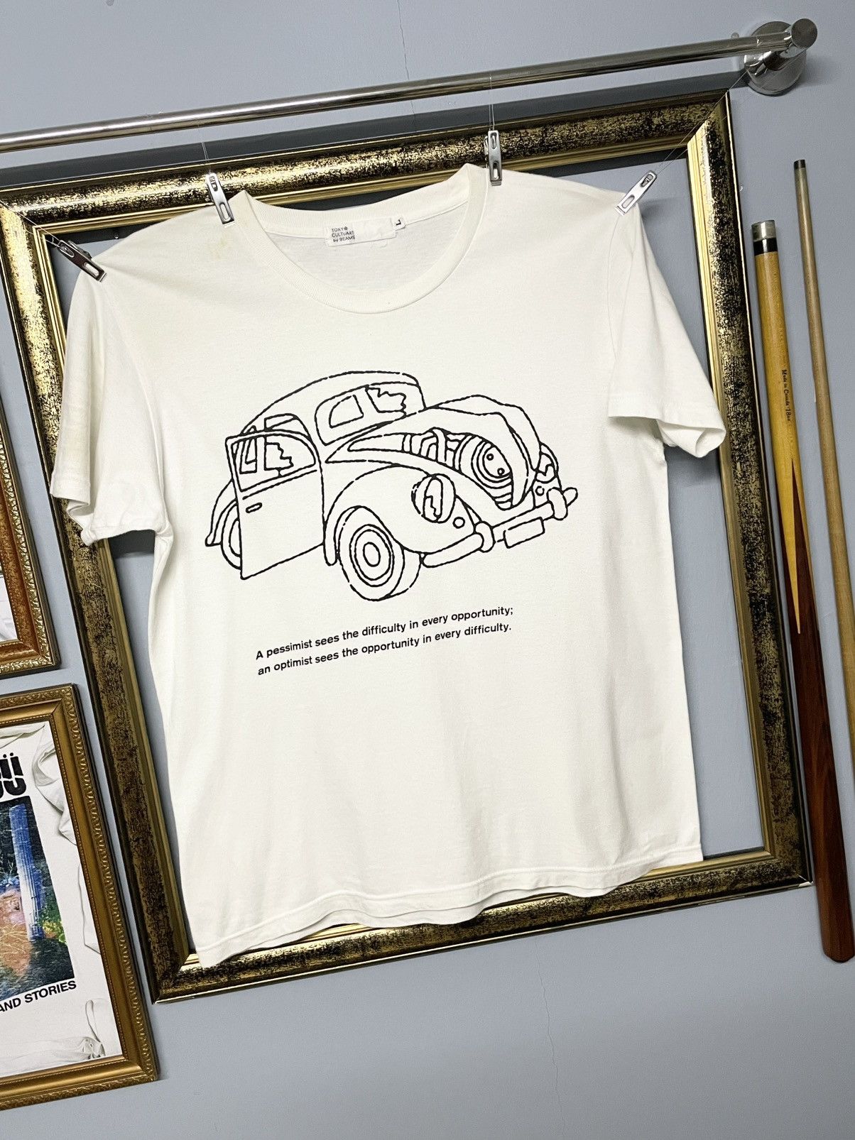 Japanese Brand Vintage Japan Designer Tokyo CultuArt by Beams Beetle Tshirt Size US M / EU 48-50 / 2 - 2 Thumbnail